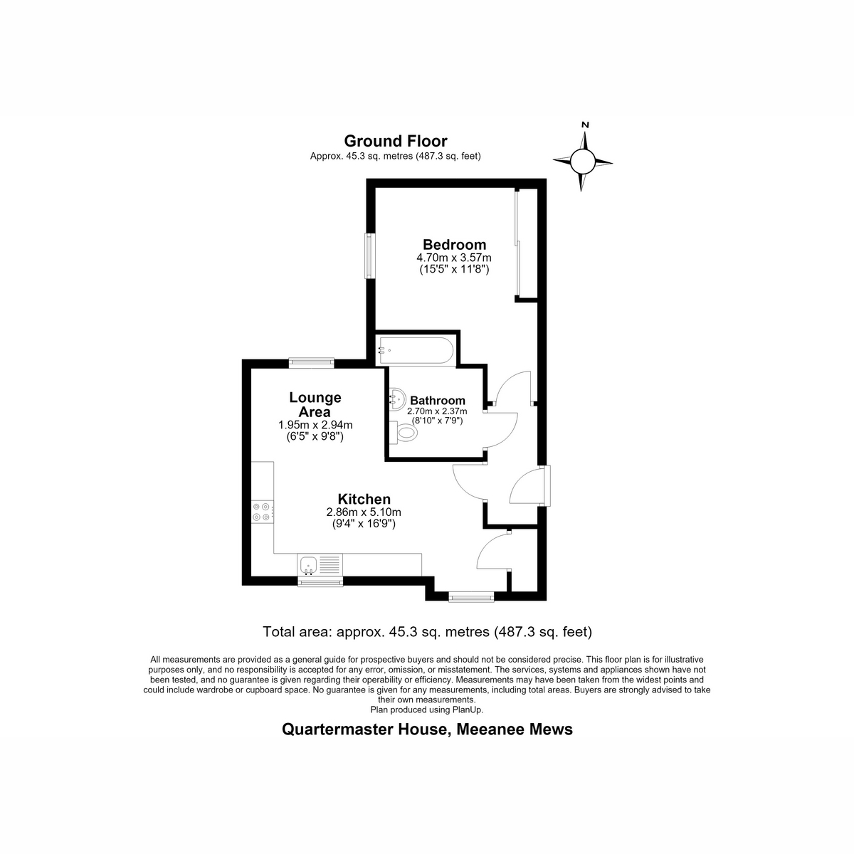 1 Quartermaster House, Meeanee Mews, Colchester floorplan