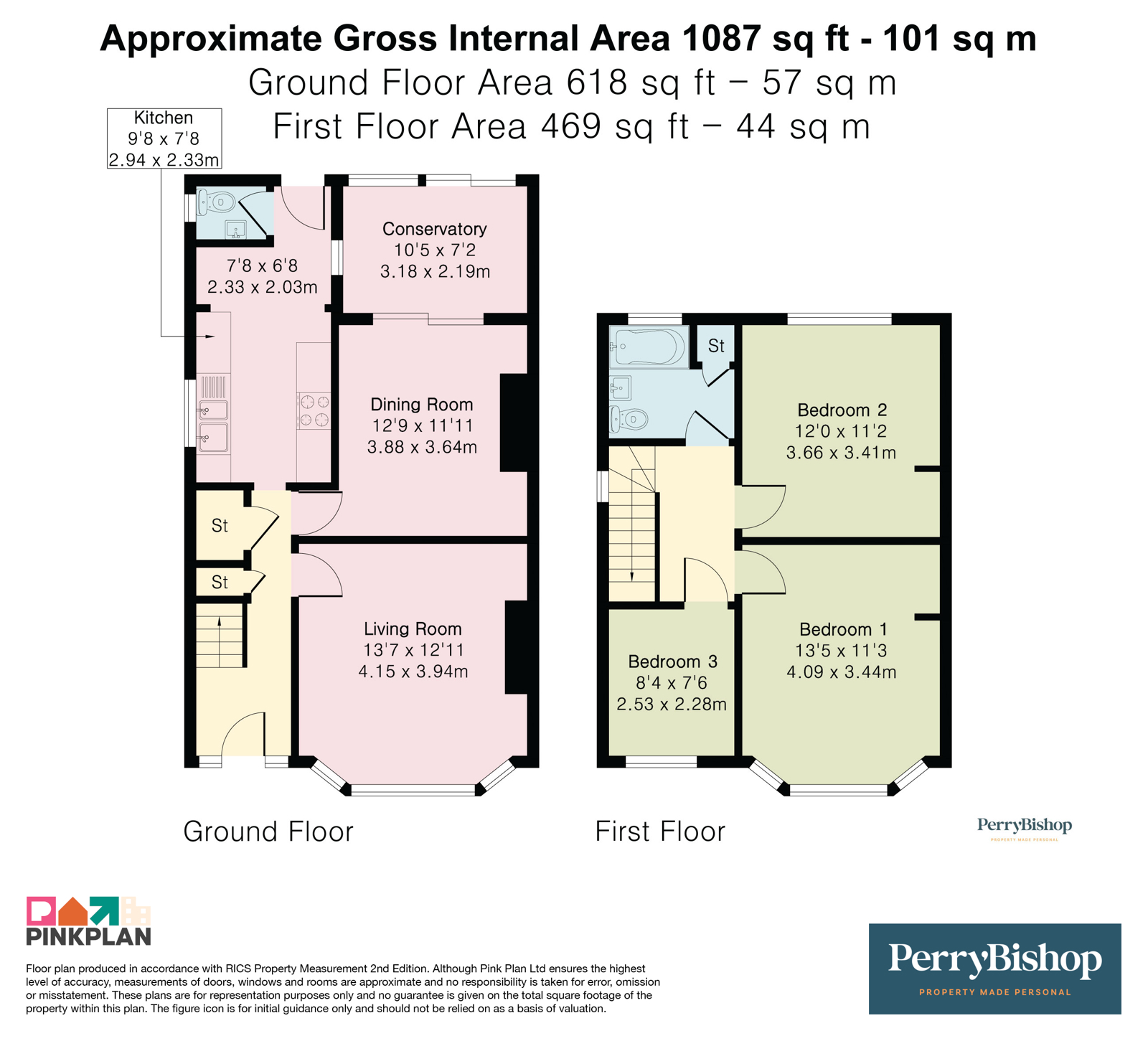 16, Pickering Road, Cheltenham floorplan