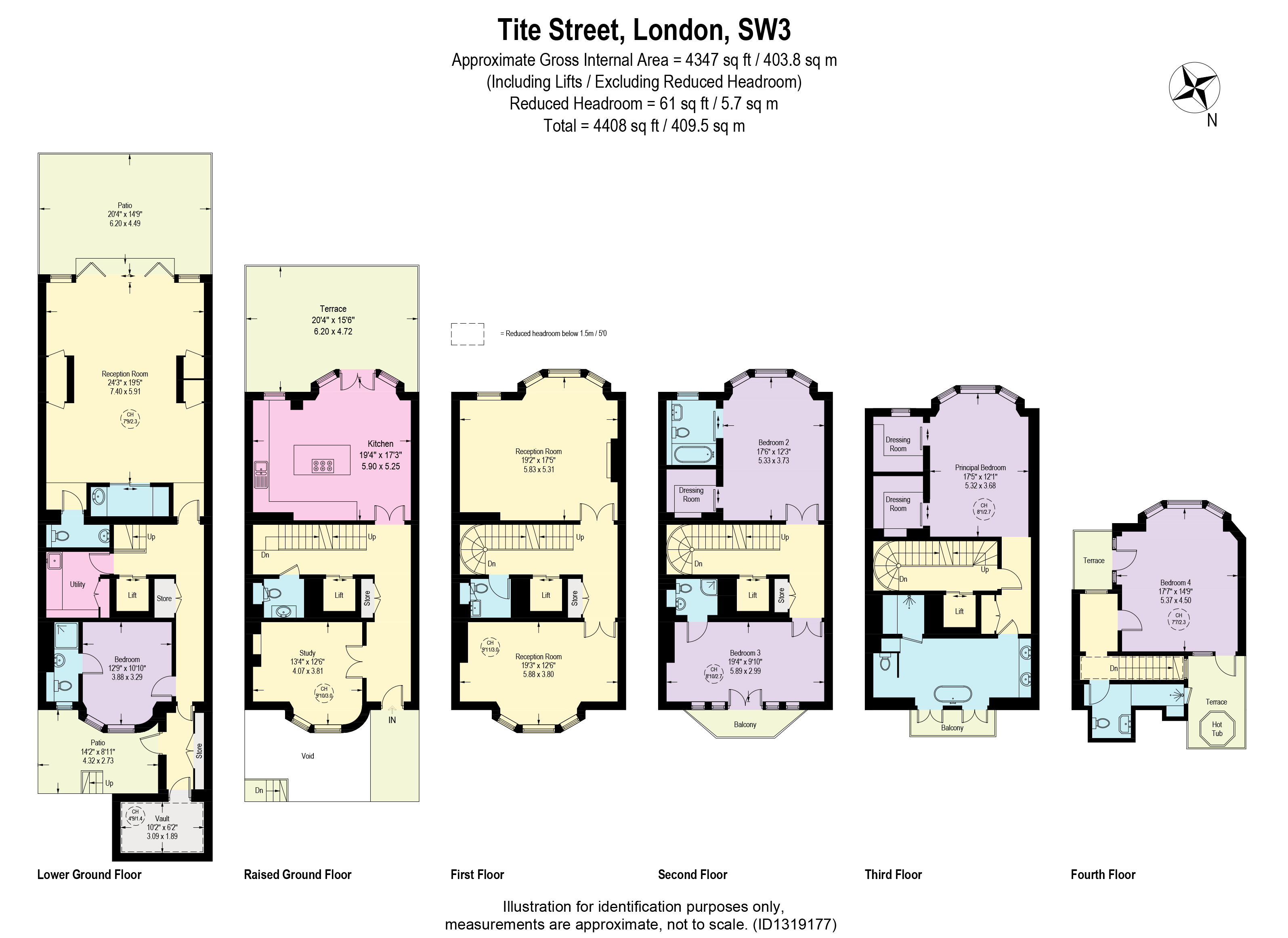 36, Tite Street, London floorplan