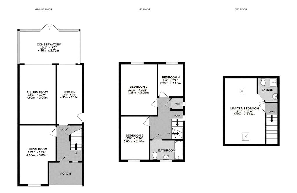 62, Shakespeare Street, Nottingham floorplan