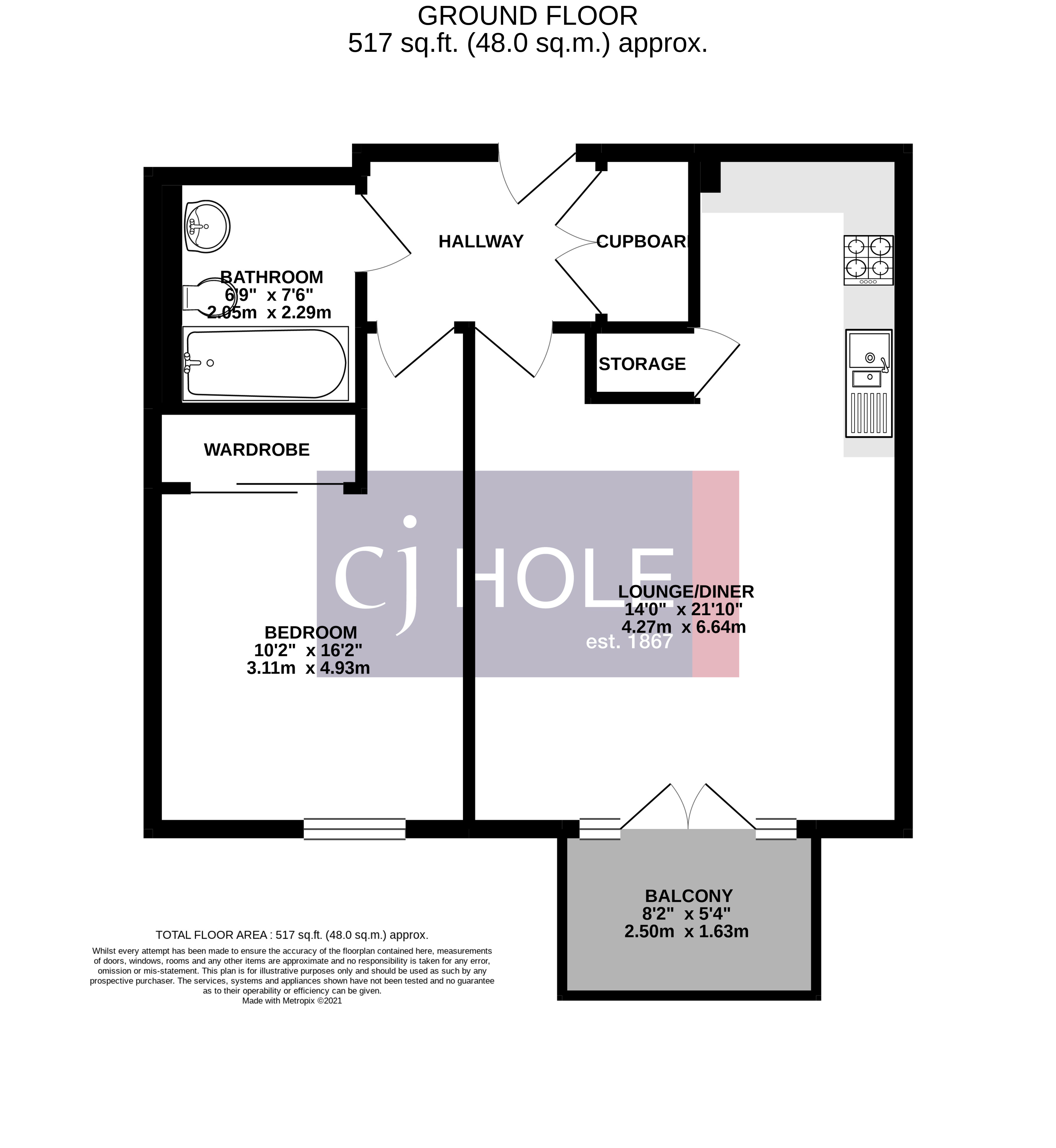 Hope Quay, Bristol floorplan