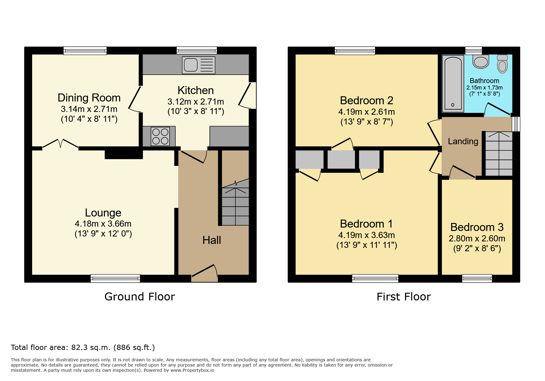 20 Kemp Road, Leicester floorplan