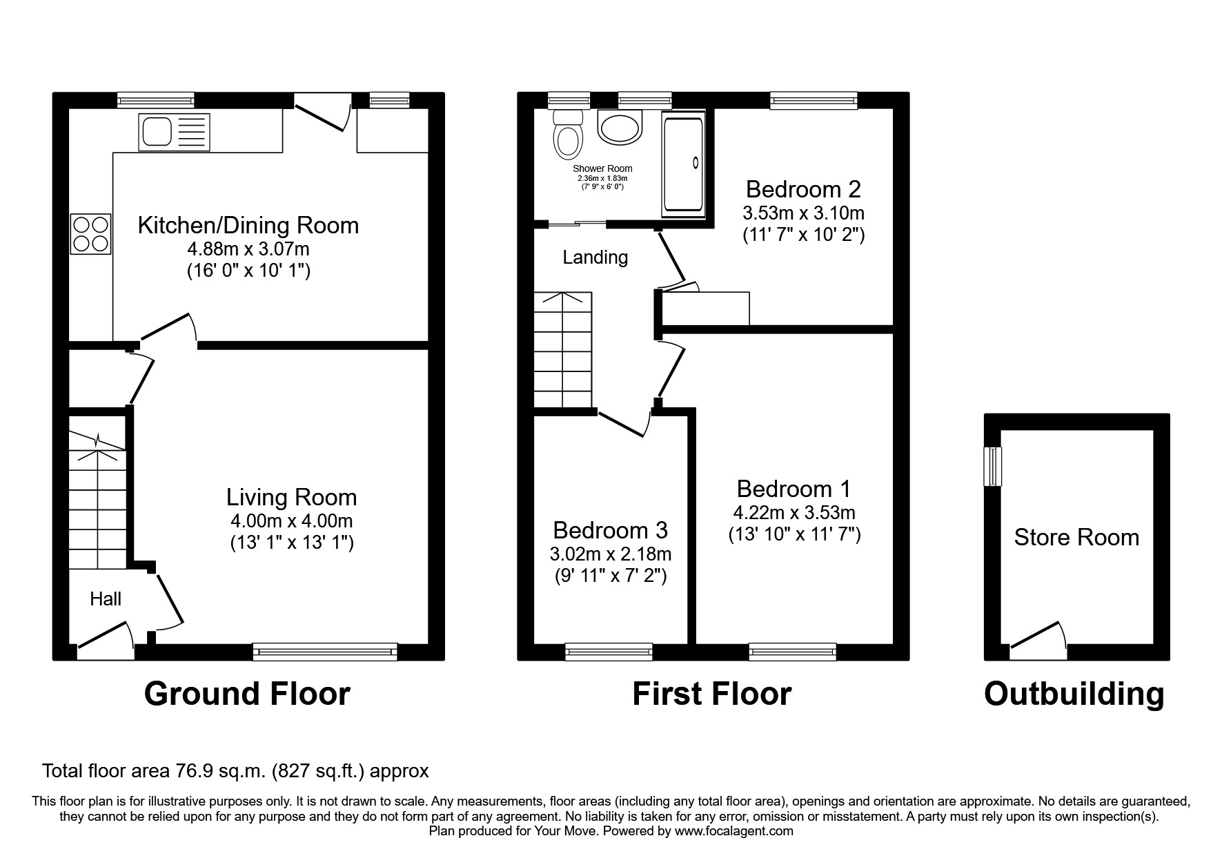 Linley Drive, Hastings, East Sussex TN34, 3 bedroom terraced house for