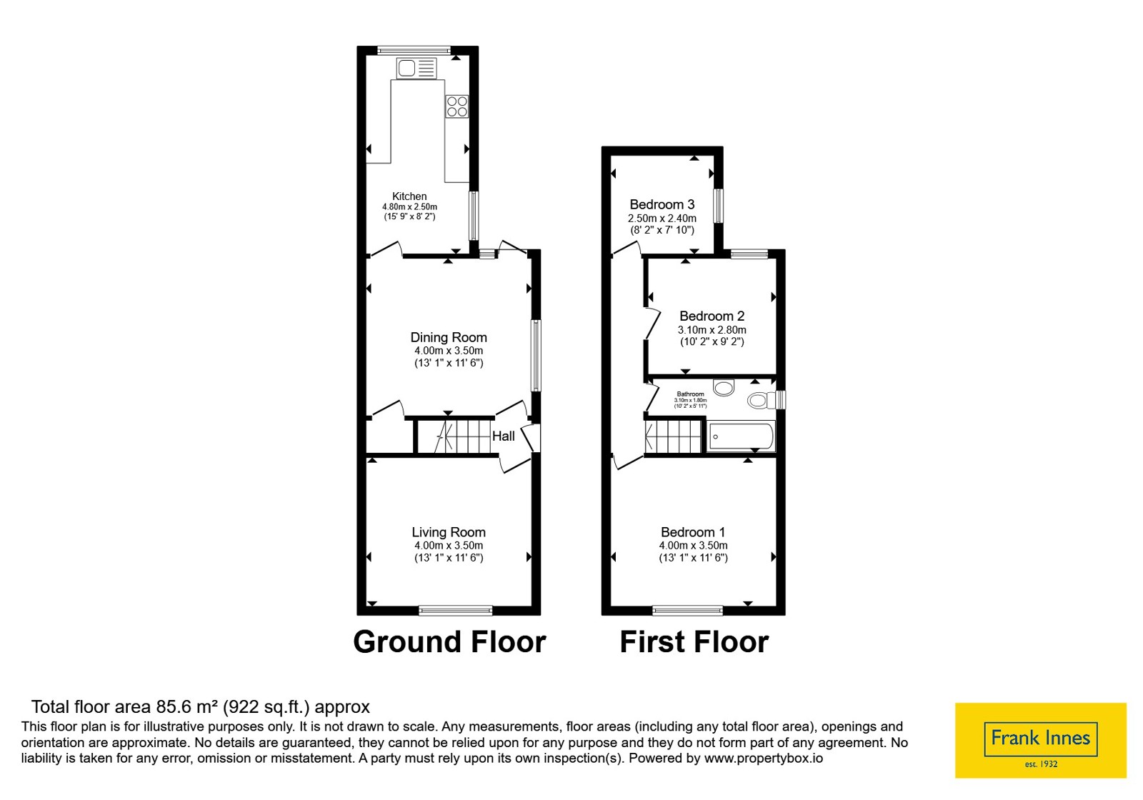 Byron Street, Leicestershire floorplan