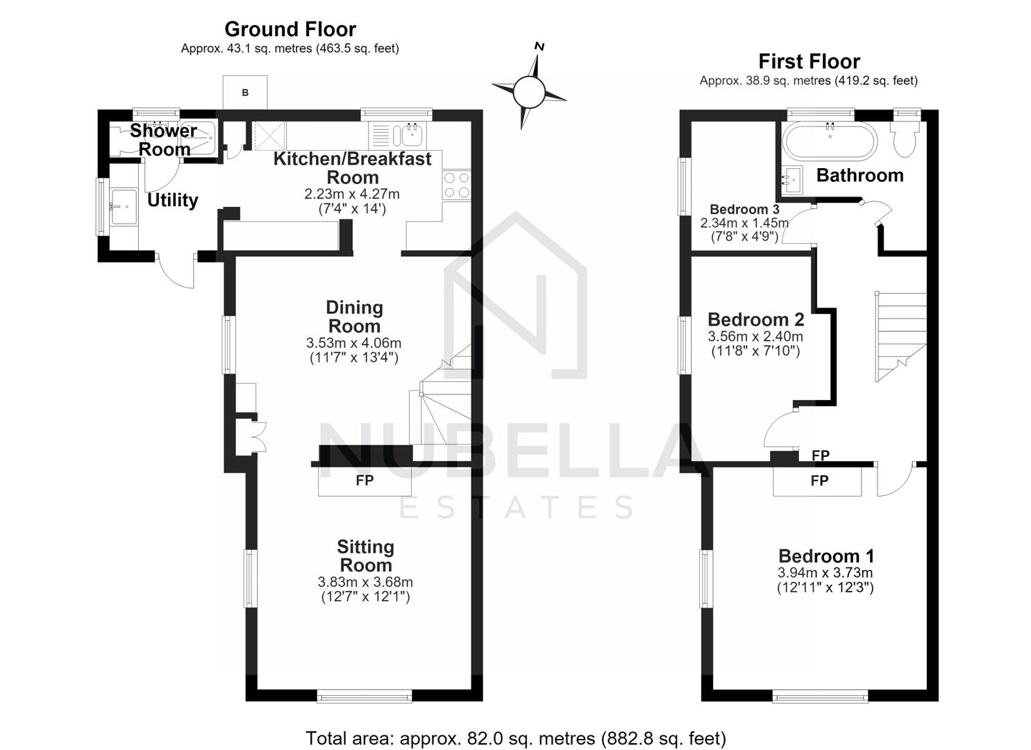 2, Station Road, Templecombe floorplan