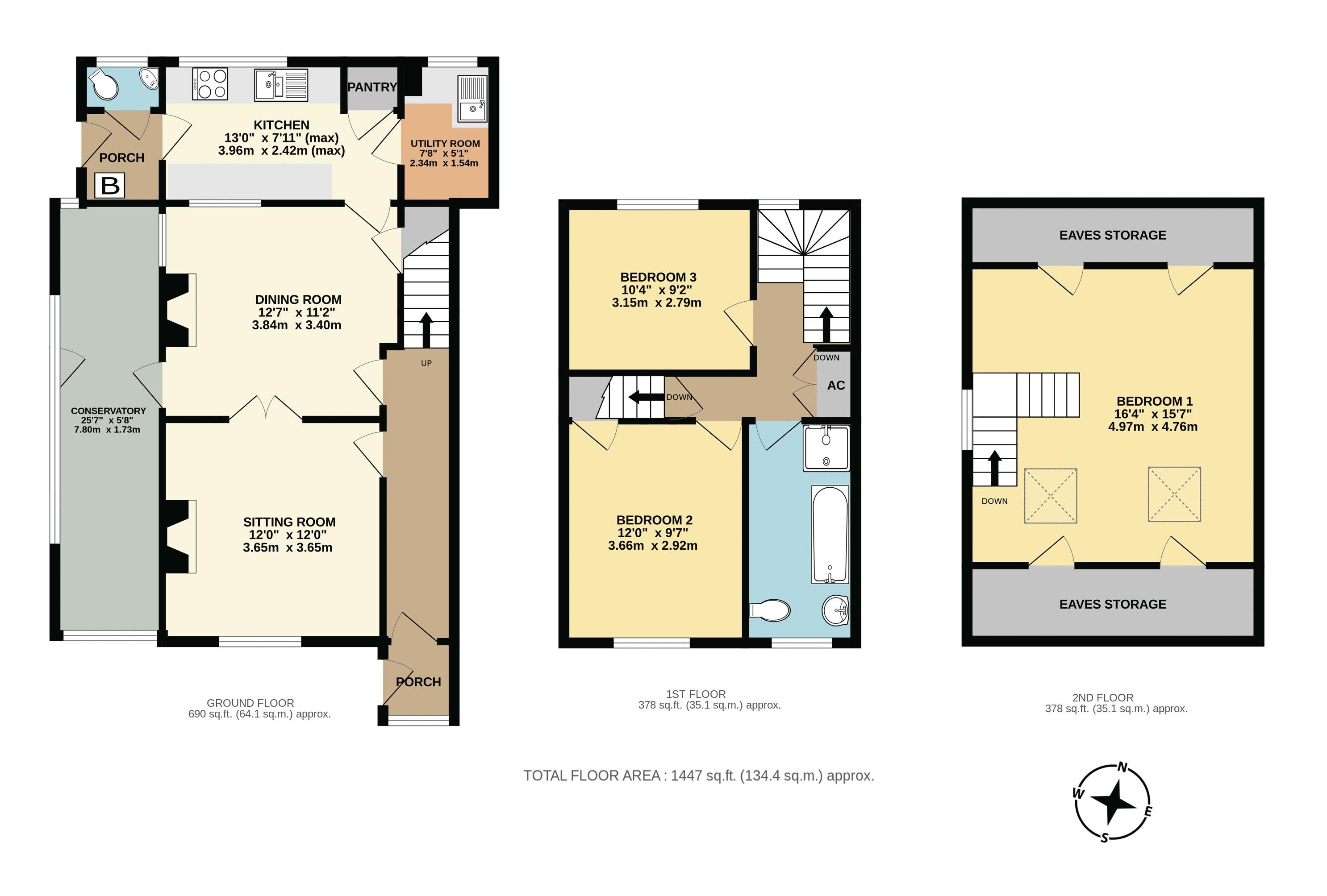 Westwinds, Thickthorne, Ilminster floorplan