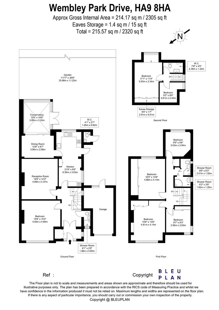 20, Wembley Park Drive, Middlesex floorplan