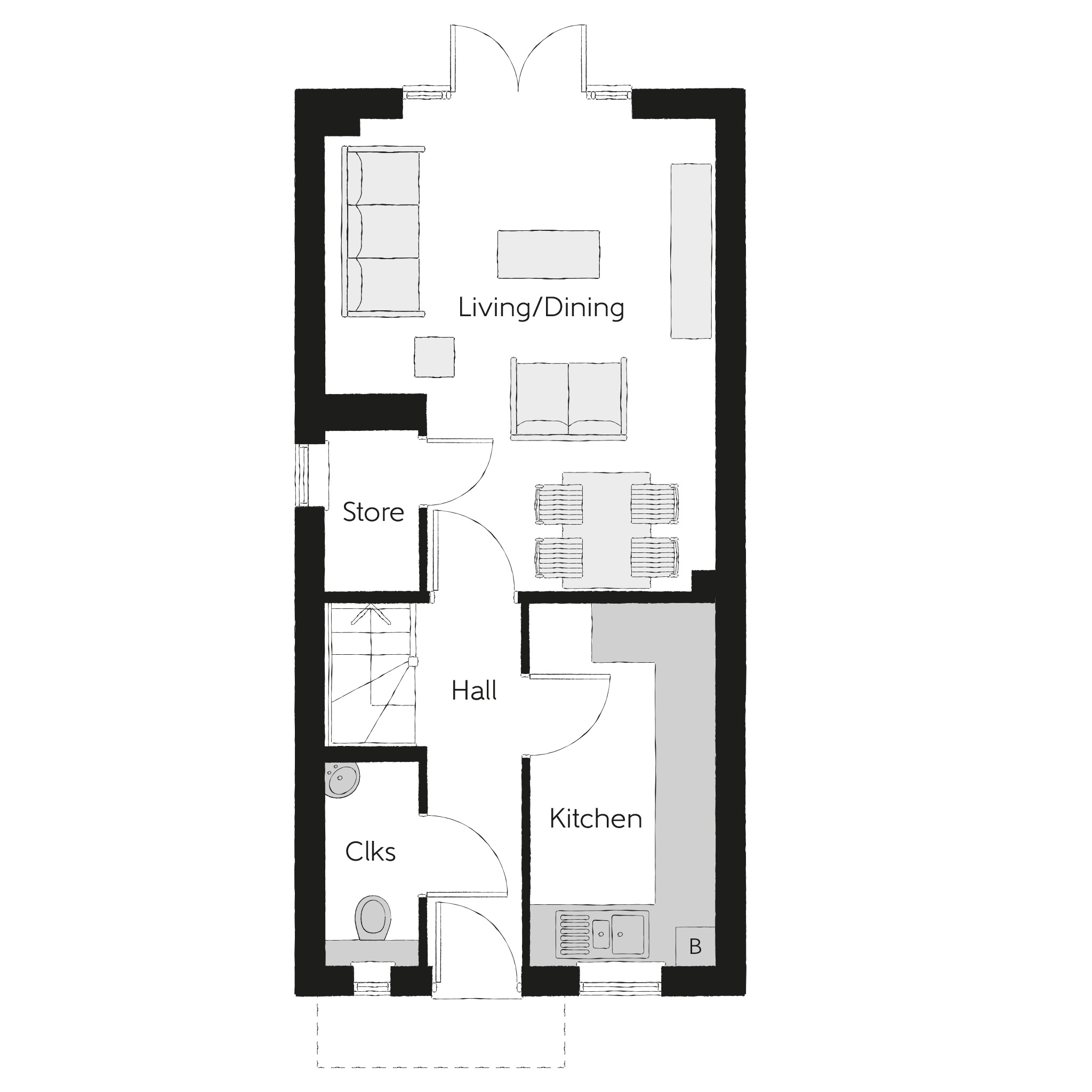 265, London Road, Sleaford floorplan