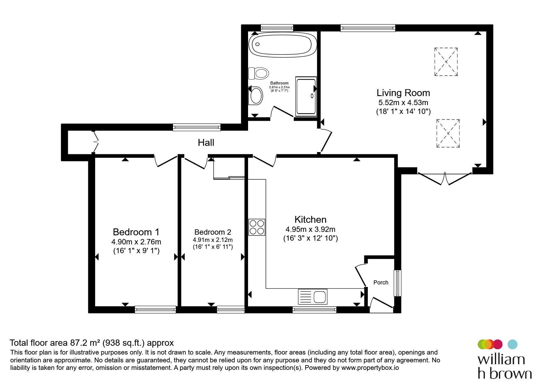 2, Fenton Fold, Bradford floorplan