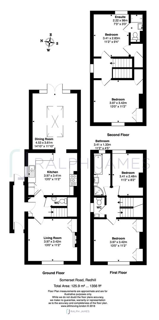 4 Bedrooms Semi-detached house for sale in Somerset Road, Redhill RH1