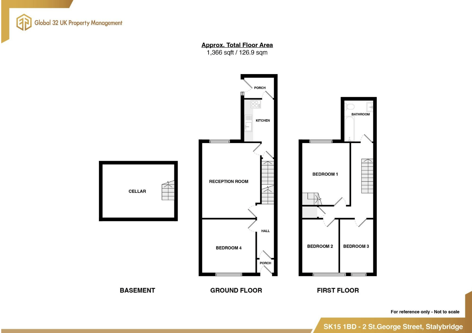St. Georges Street, Stalybridge, Greater Manchester floorplan