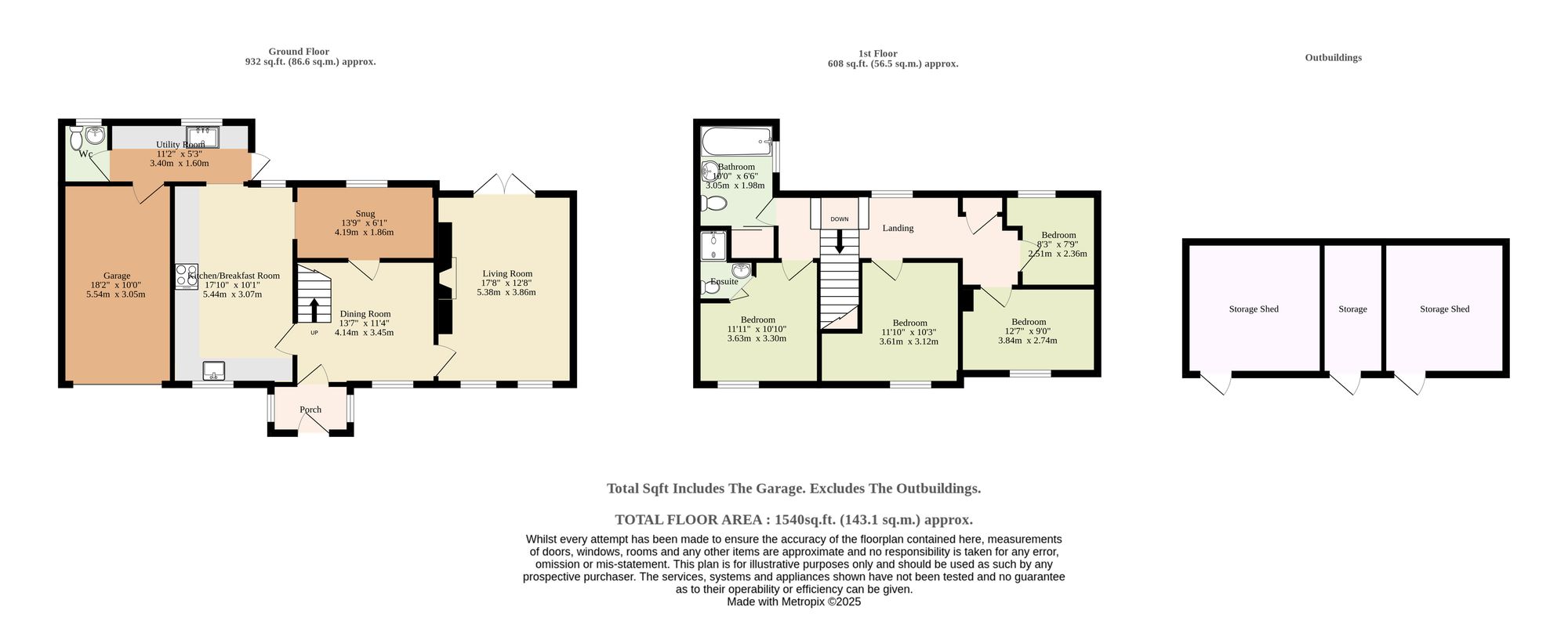 Sunnyside Norwich Road, Attleborough floorplan