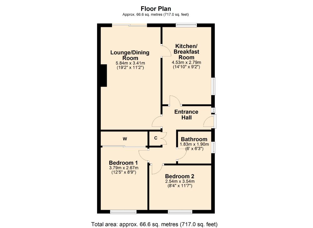 2 Bedrooms Detached bungalow for sale in Obelisk Rise, Kingsthorpe, Northampton NN2
