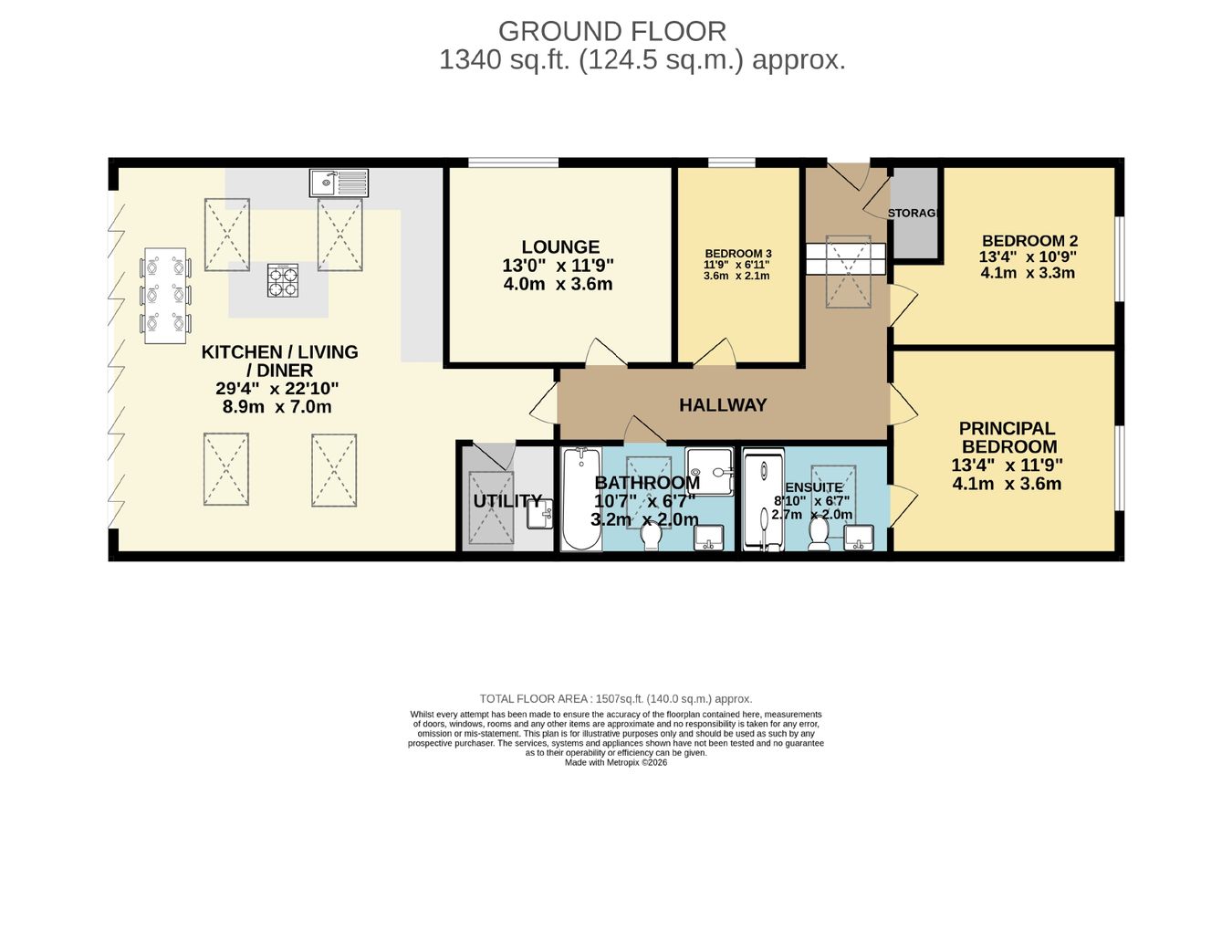 4 Heron Bank, Nailcote Lane, Warwickshire floorplan
