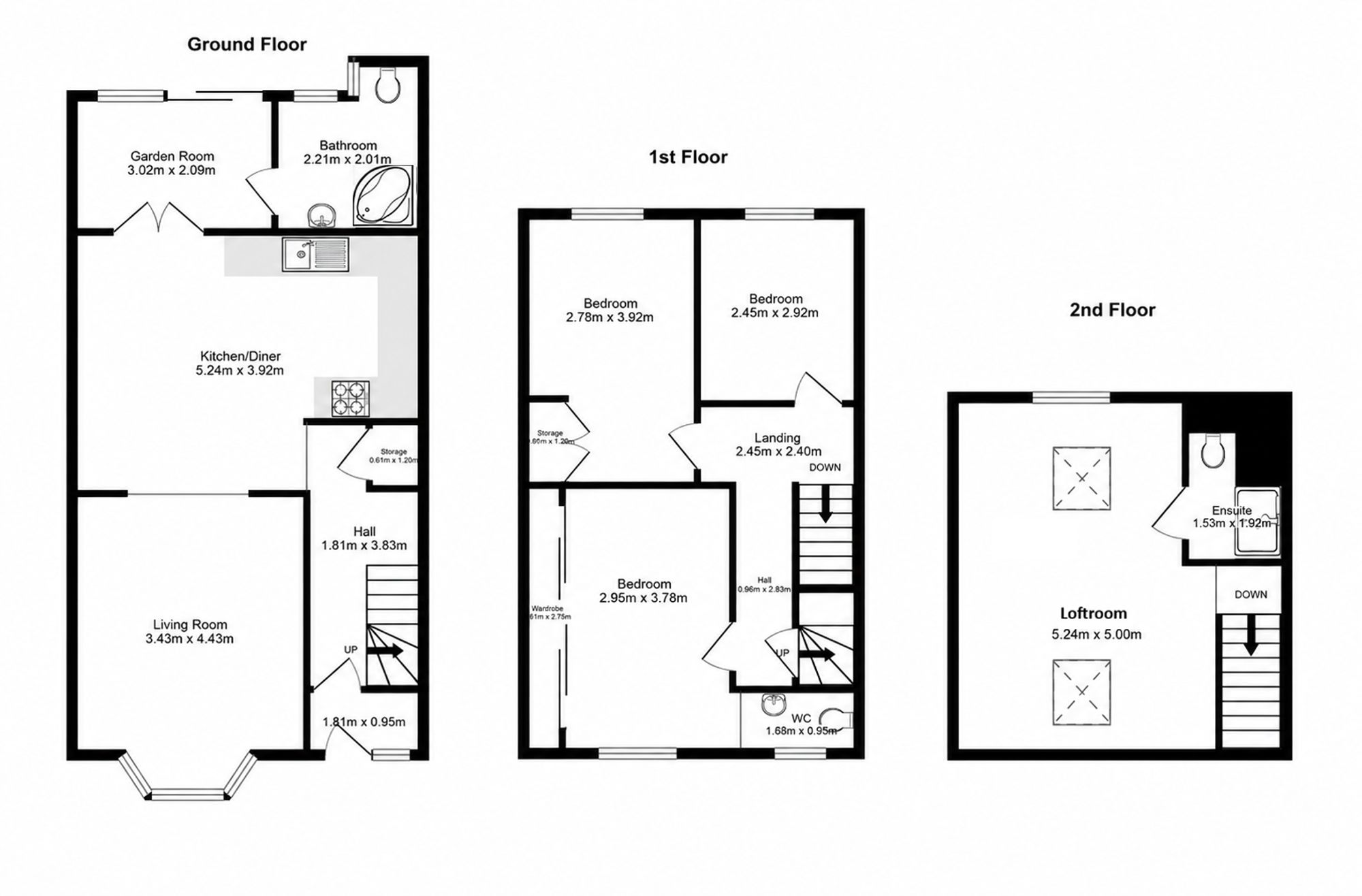 49 Beaufort Road, Bristol floorplan
