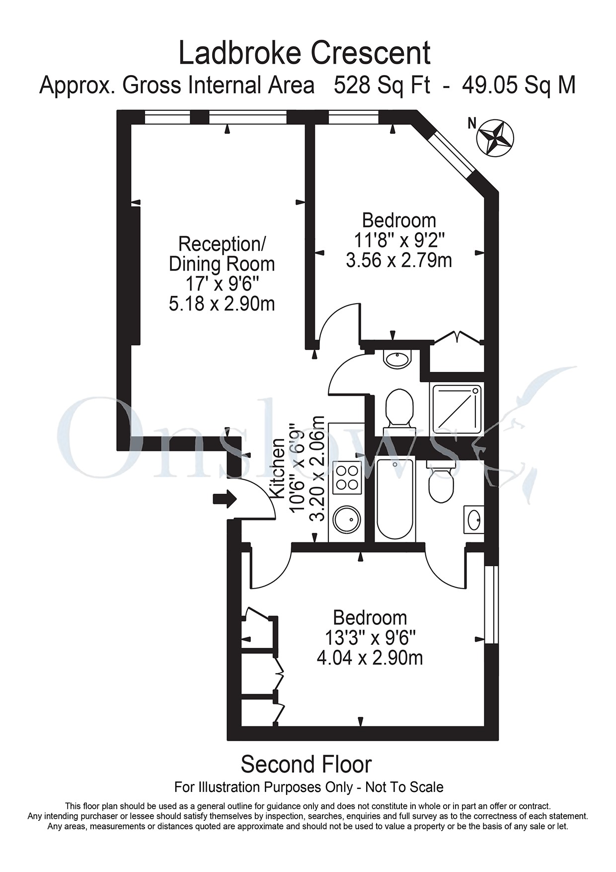 2 Bedrooms Flat to rent in Ladbroke Crescent, London W11