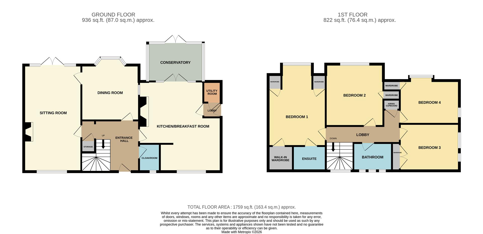 19, Normanston Drive, Lowestoft floorplan