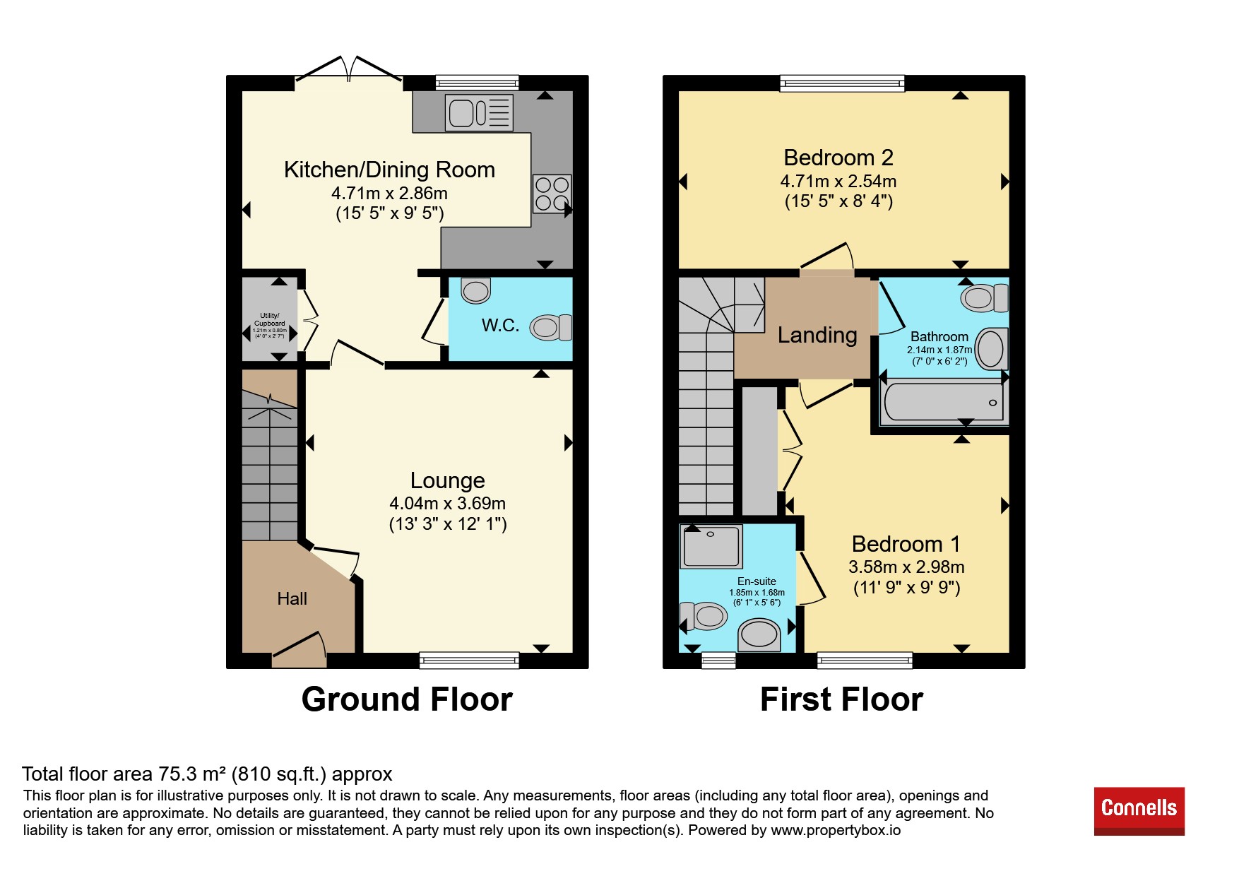 67, Spitfire Road, Southam floorplan