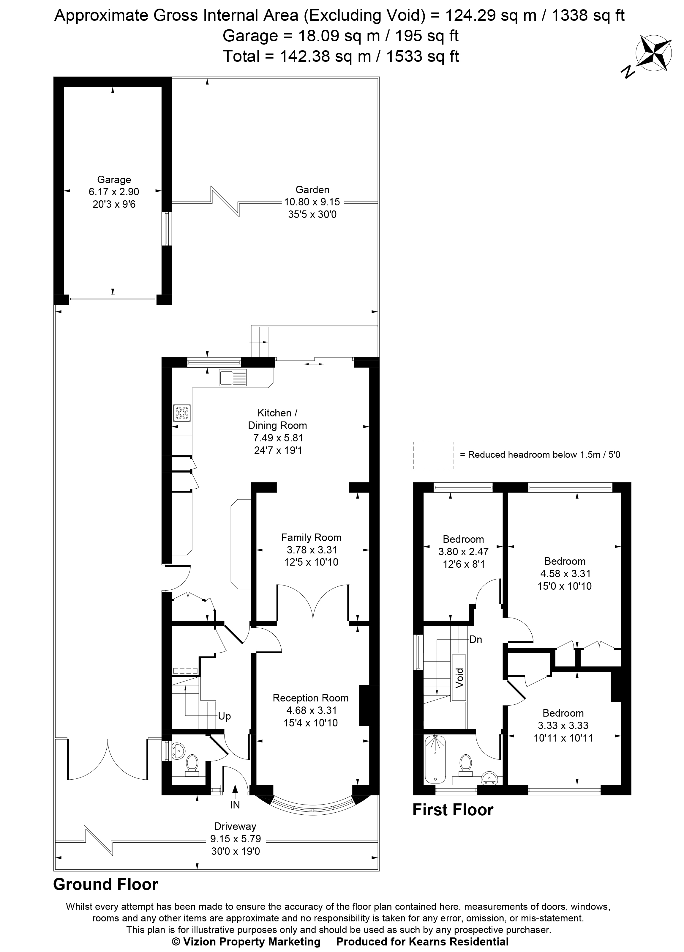 Church Hill, Harefield, Uxbridge, UB9 floorplan