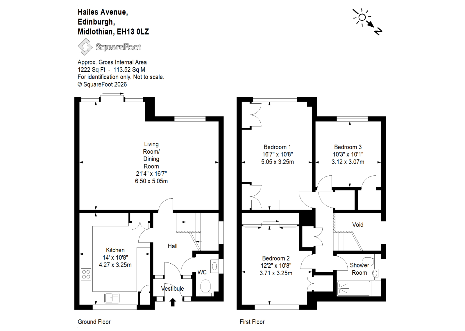 37 Hailes Avenue, Colinton floorplan