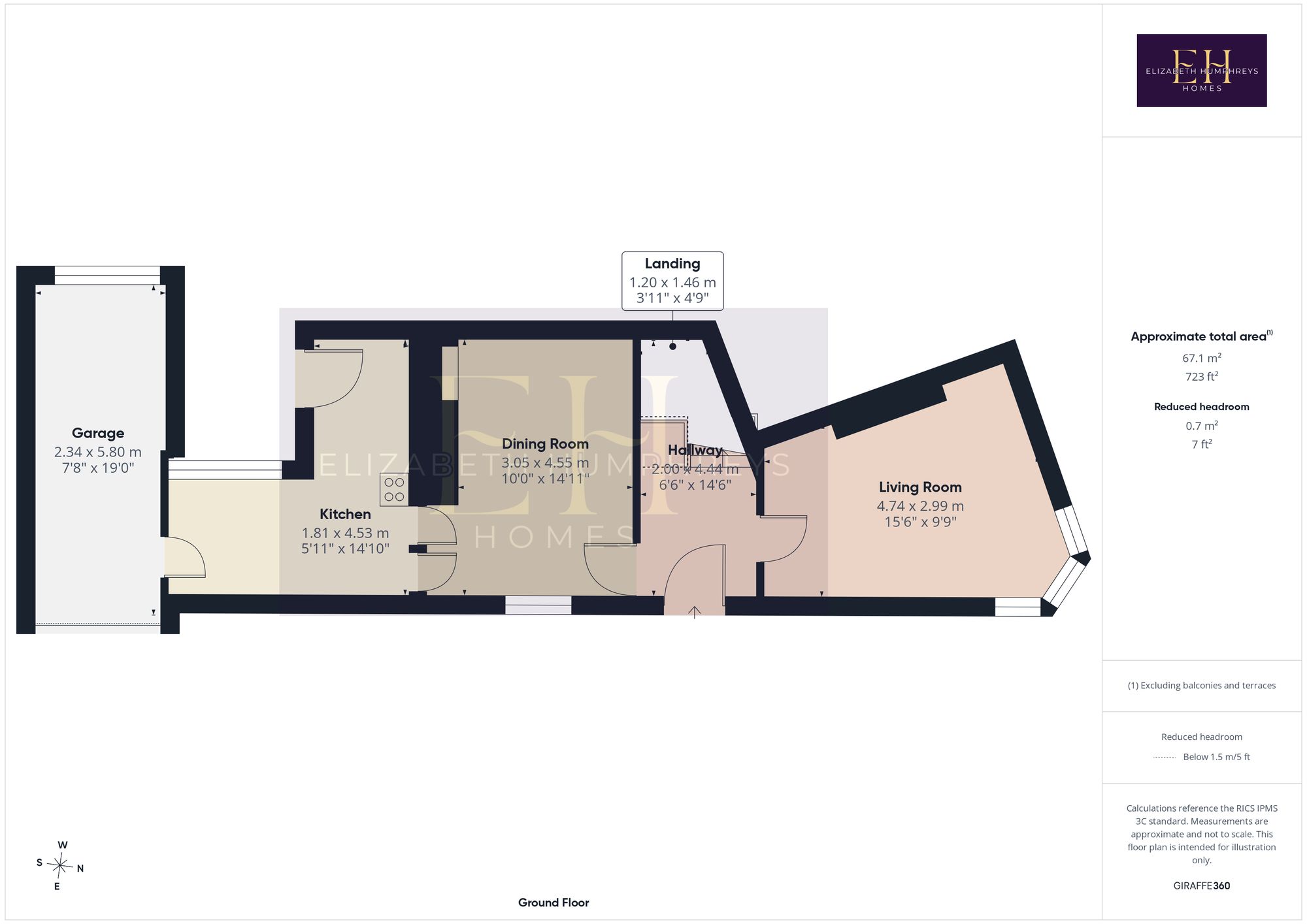 2 Edwin Street, Morpeth floorplan