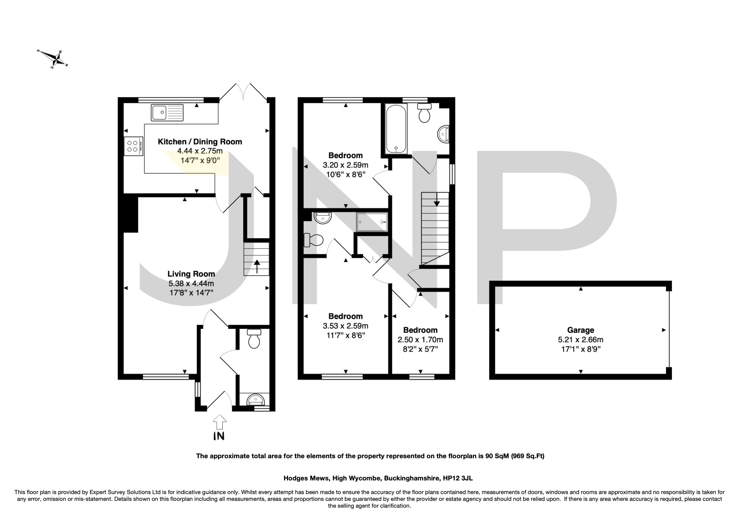 2, Hodges Mews, Buckinghamshire floorplan