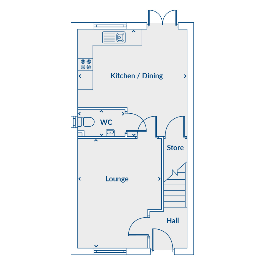 Plot 116, Bell Street, Upton, Pontefract floorplan