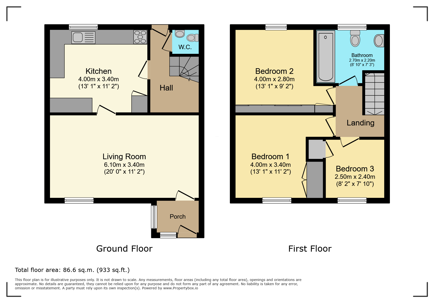 22, East Baldridge Drive, Dunfermline floorplan