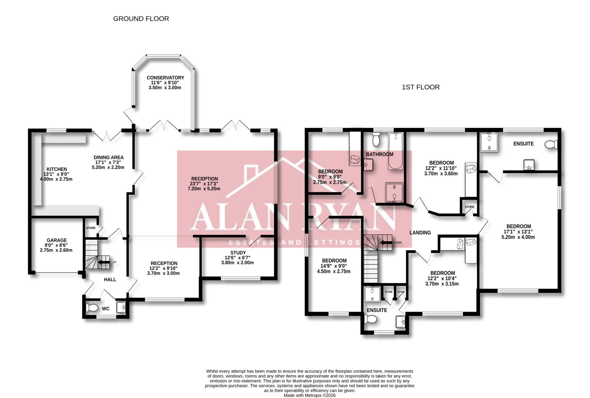 2, Pinewood, Oldham floorplan
