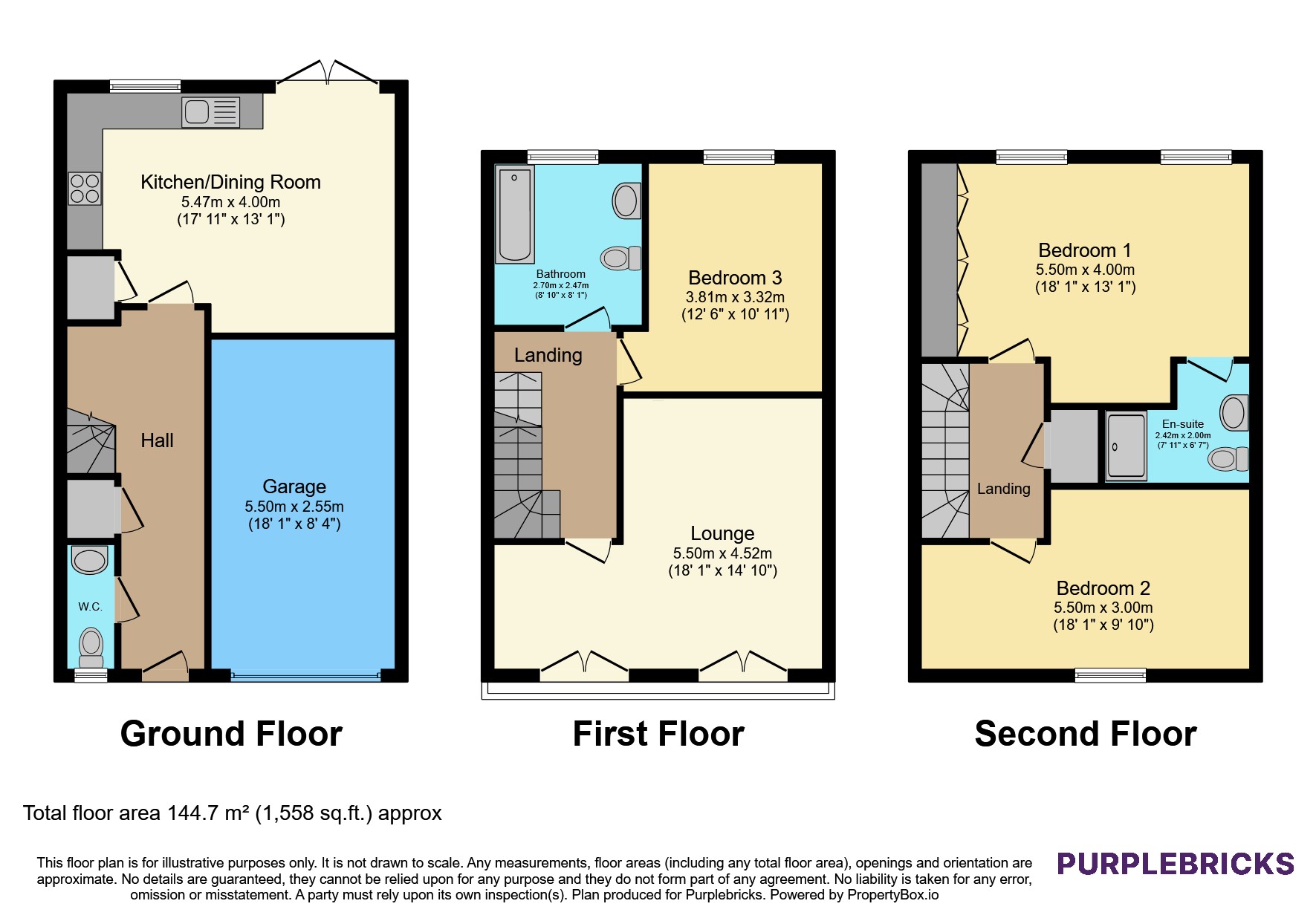 Bampton Drive, Cottam, Preston floorplan