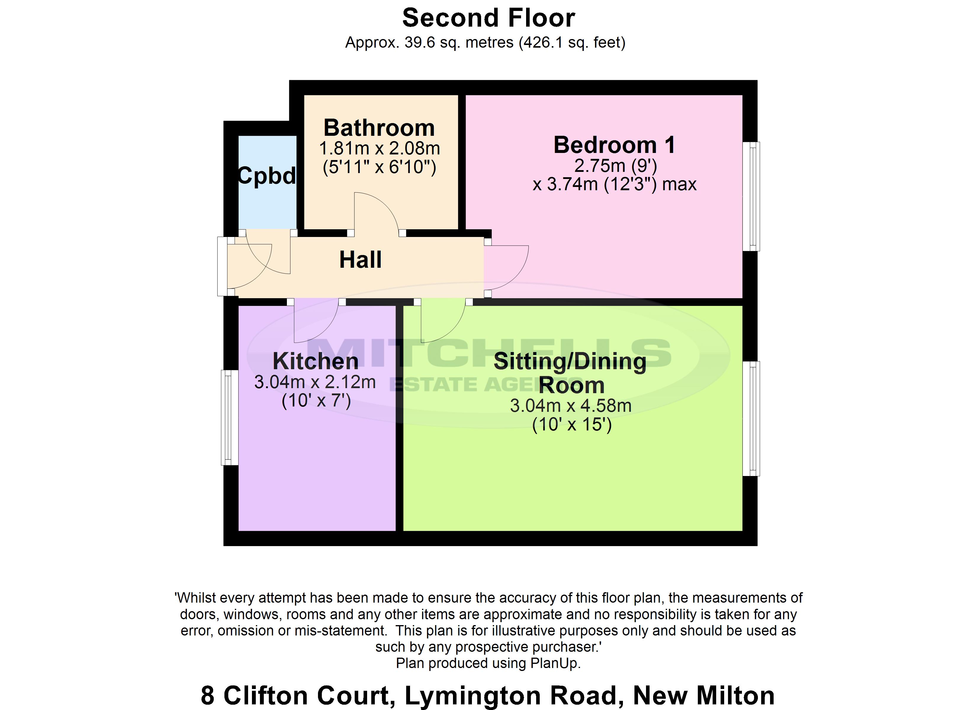 Lymington Road, New Milton BH25, 1 bedroom flat for sale 61613428