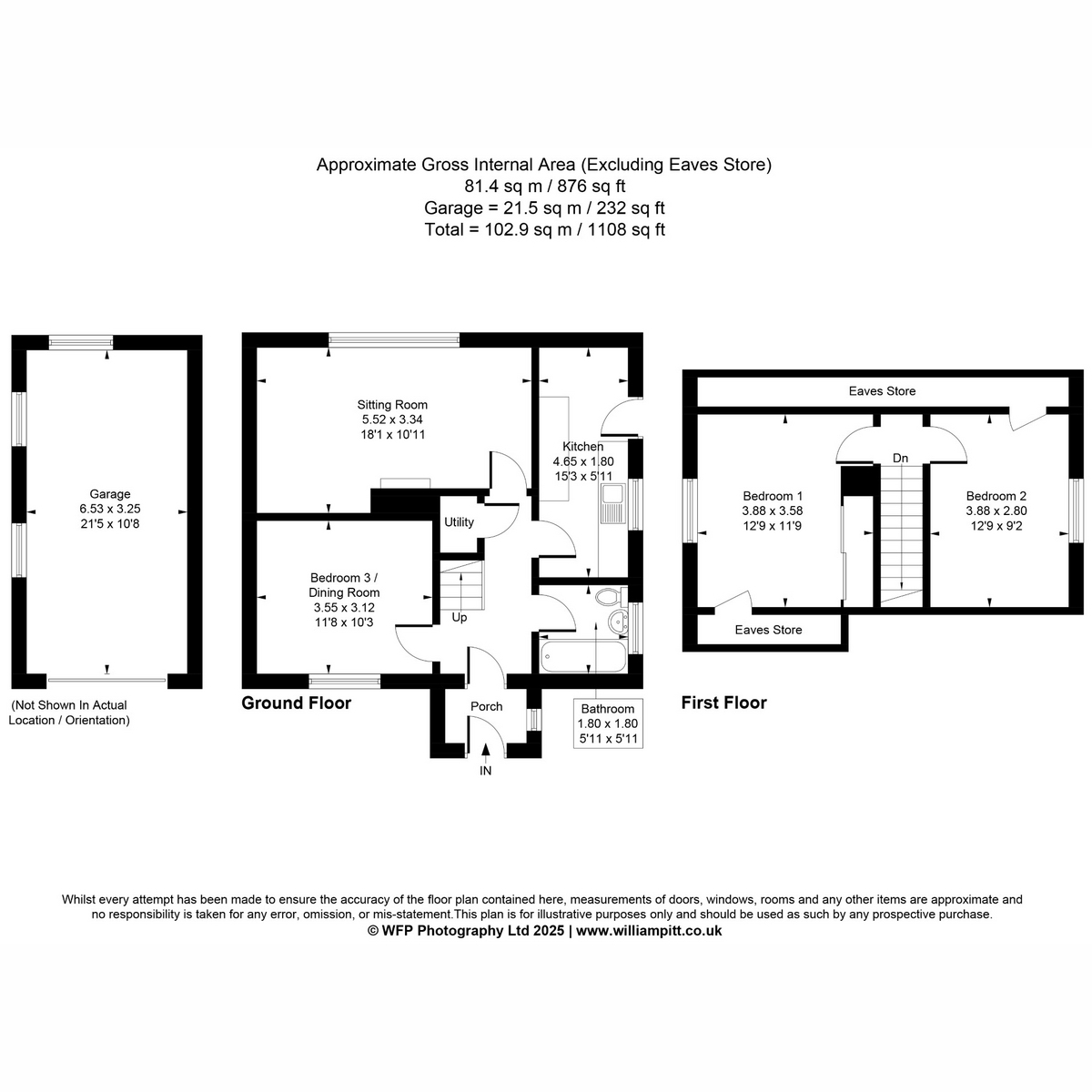 25, Springfield Road, Norwich floorplan