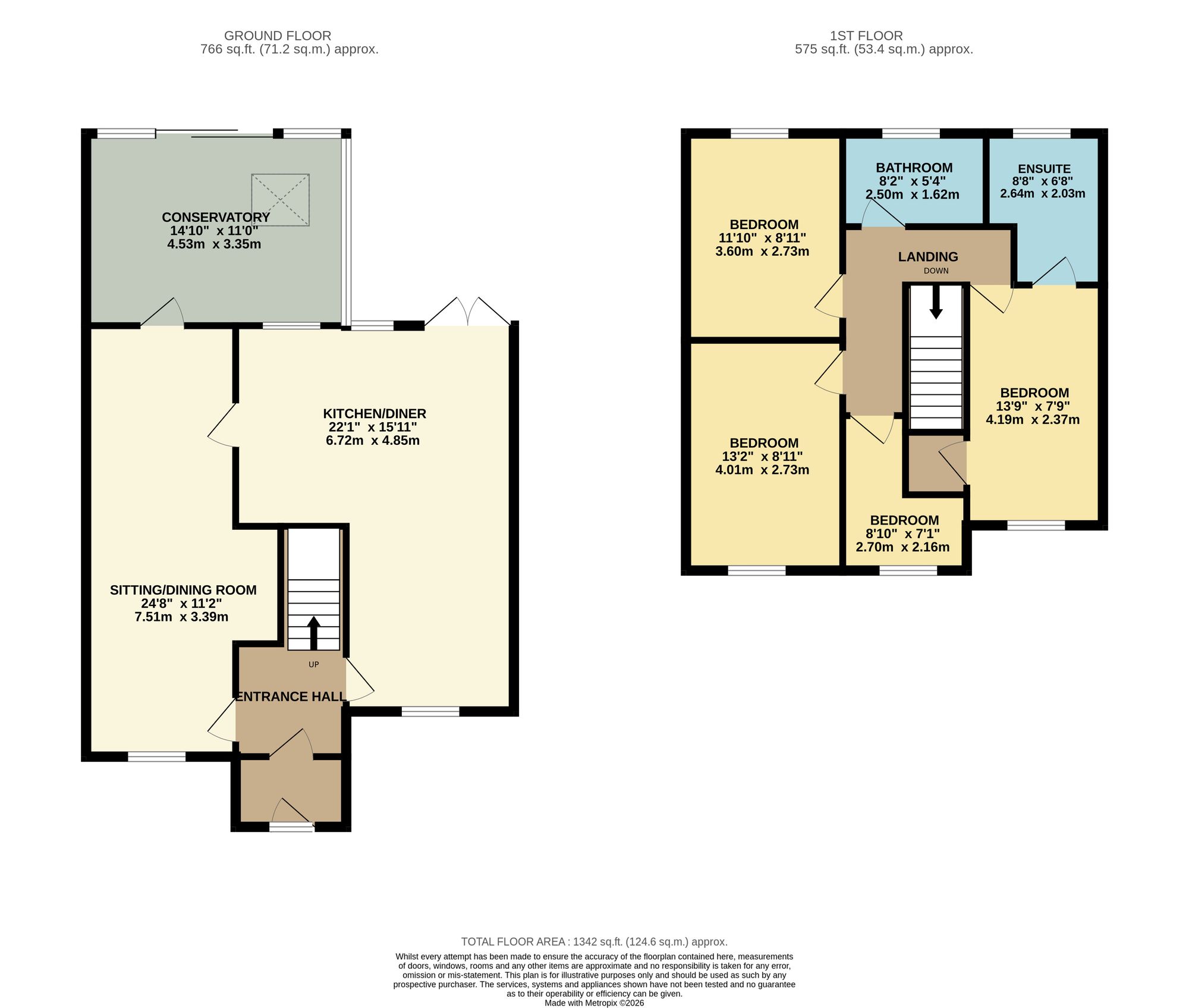 20 Sandling Drive, Warrington floorplan