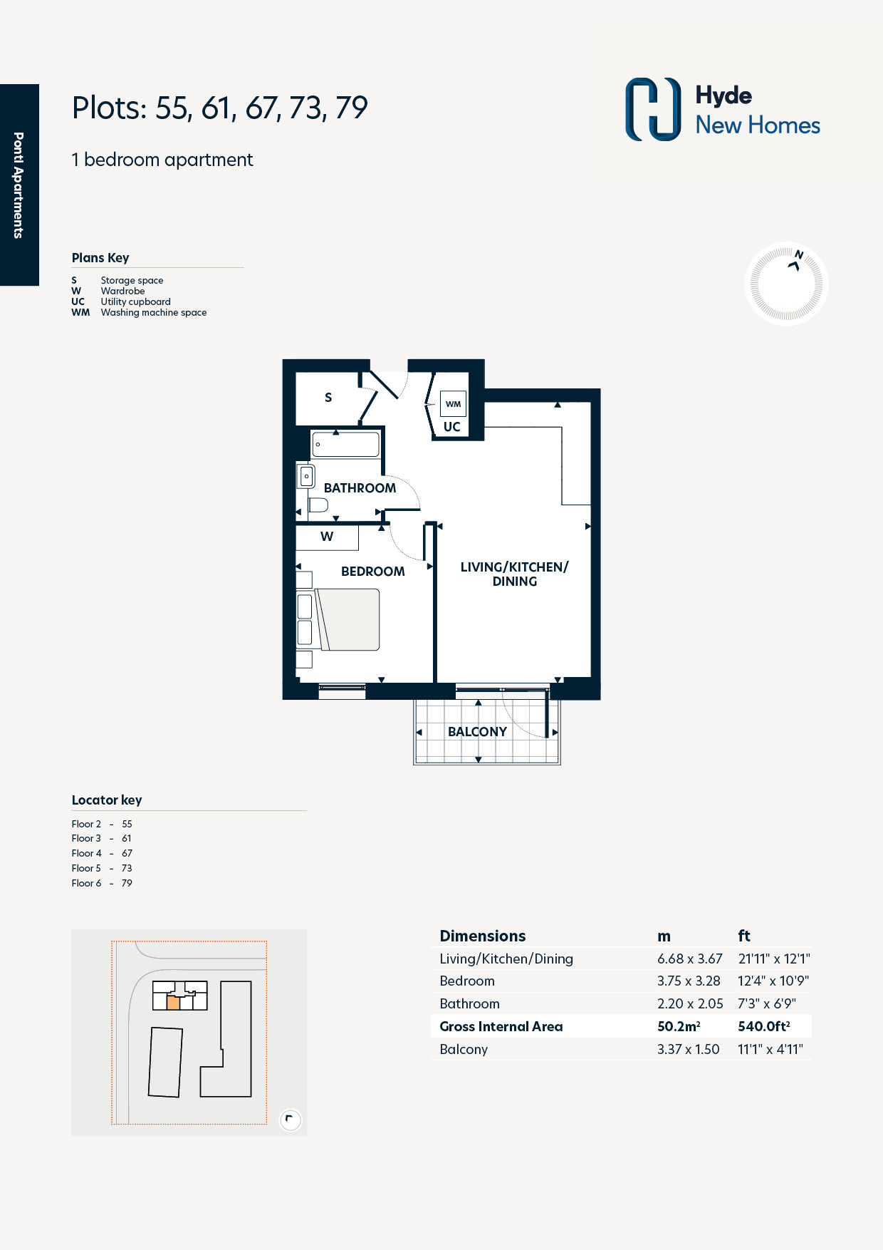 Harrow View, Harrow floorplan
