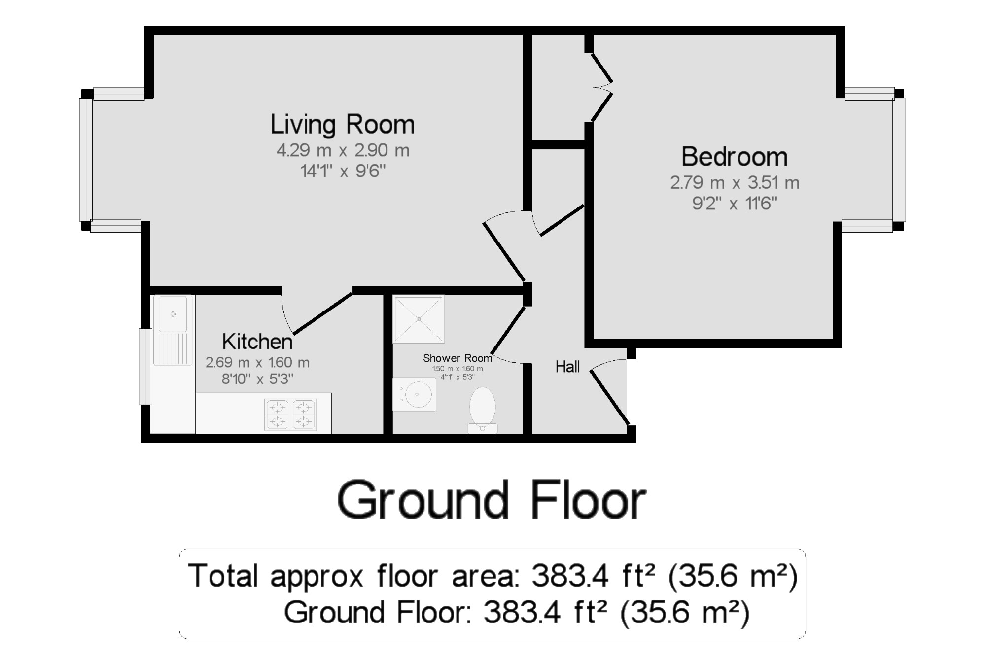 1 Bedrooms Flat for sale in Josephs Road, Guildford, Surrey GU1