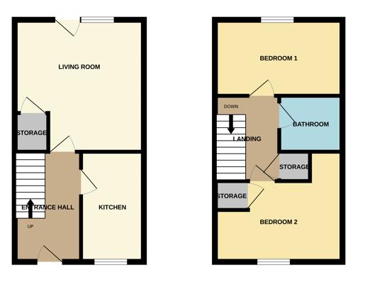 67, Anthony Close, Manchester floorplan