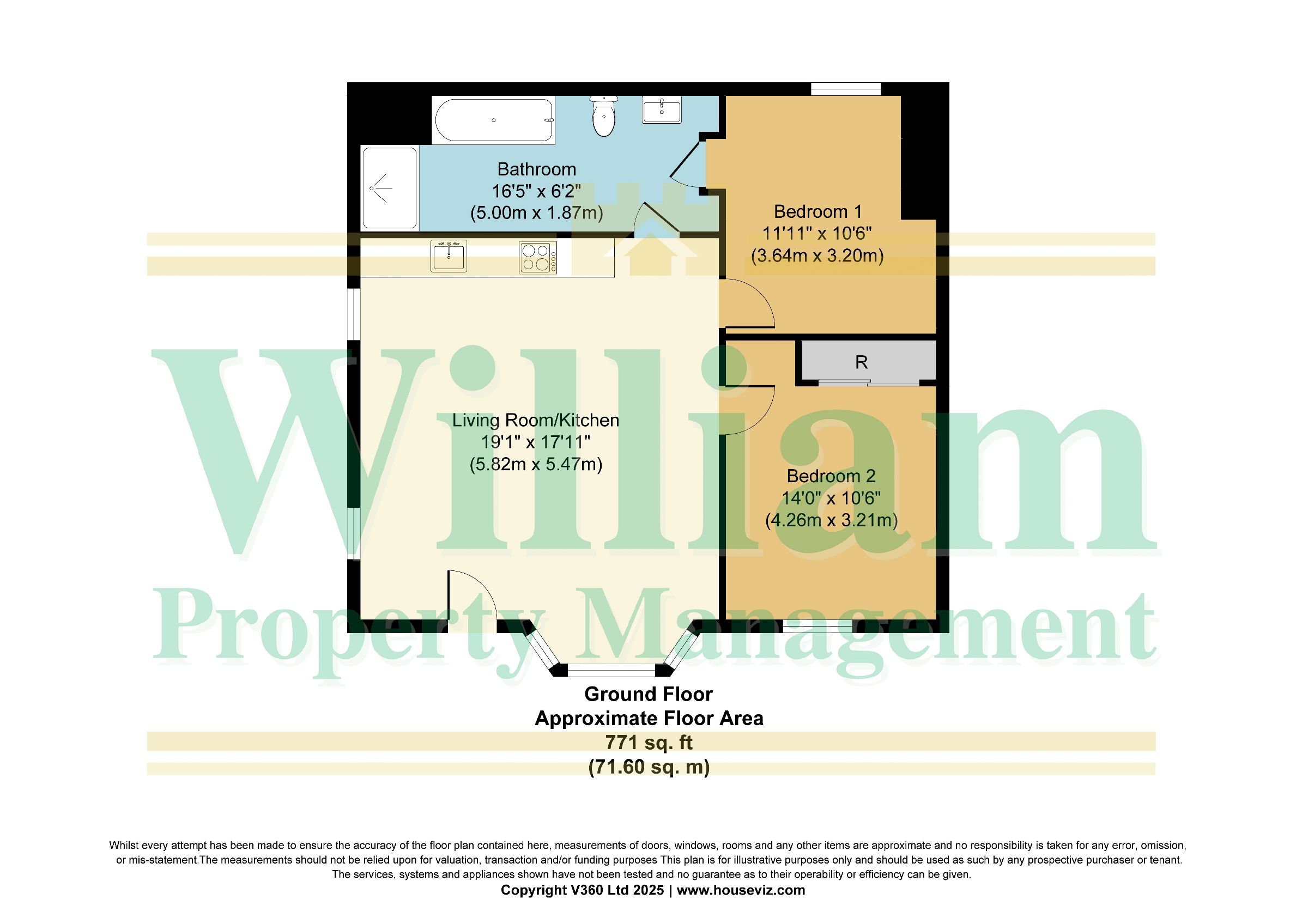 100 Abbey Street, Faversham floorplan