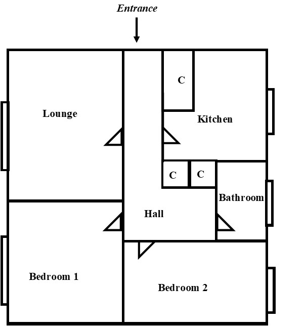 2 Bedrooms Flat for sale in 5 Bannatyne Mains Road, Port Bannatyne, Isle Of Bute PA20