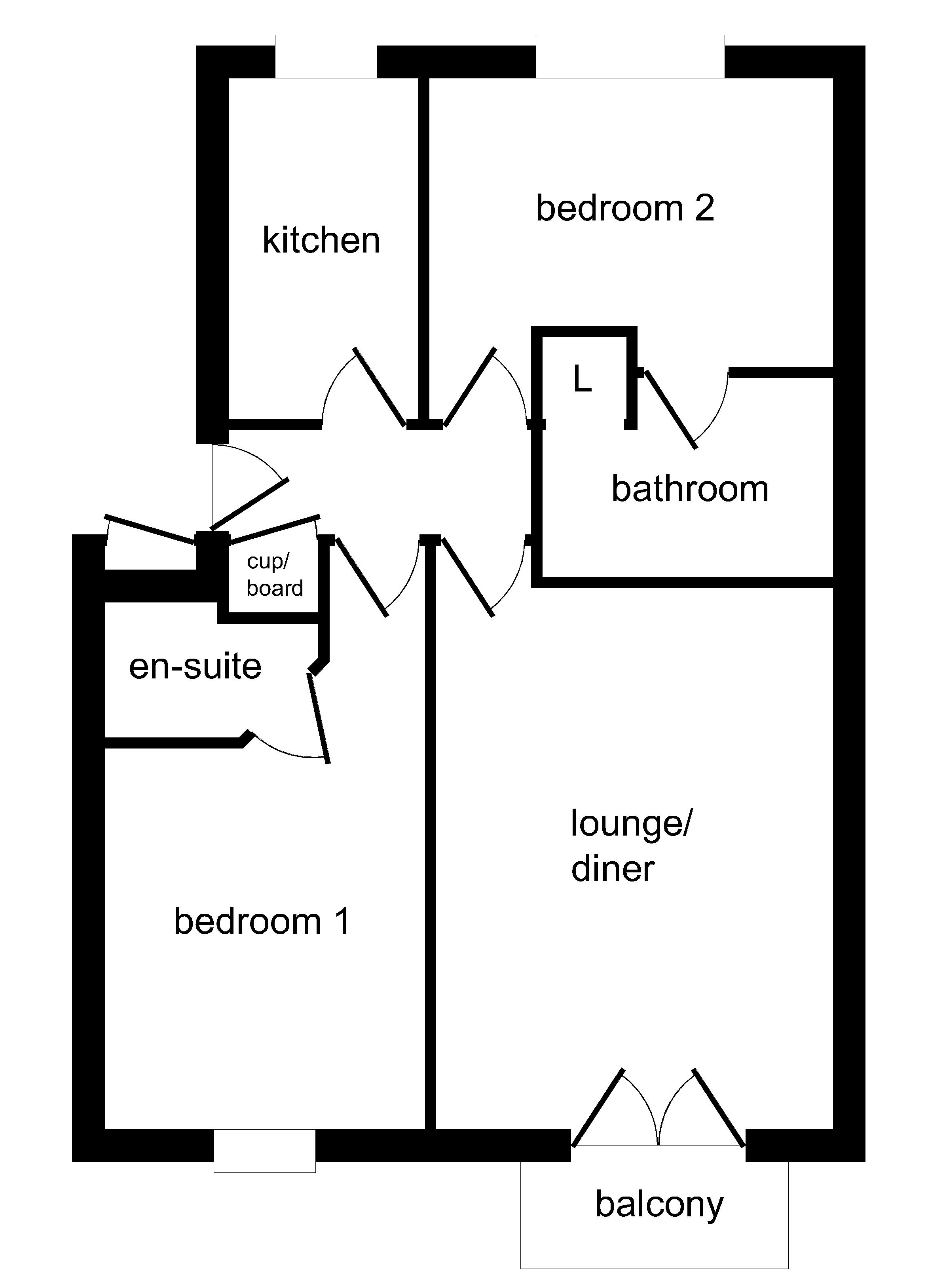 2 Bedrooms Flat to rent in The Strand, Brighton Marina Village, Brighton BN2