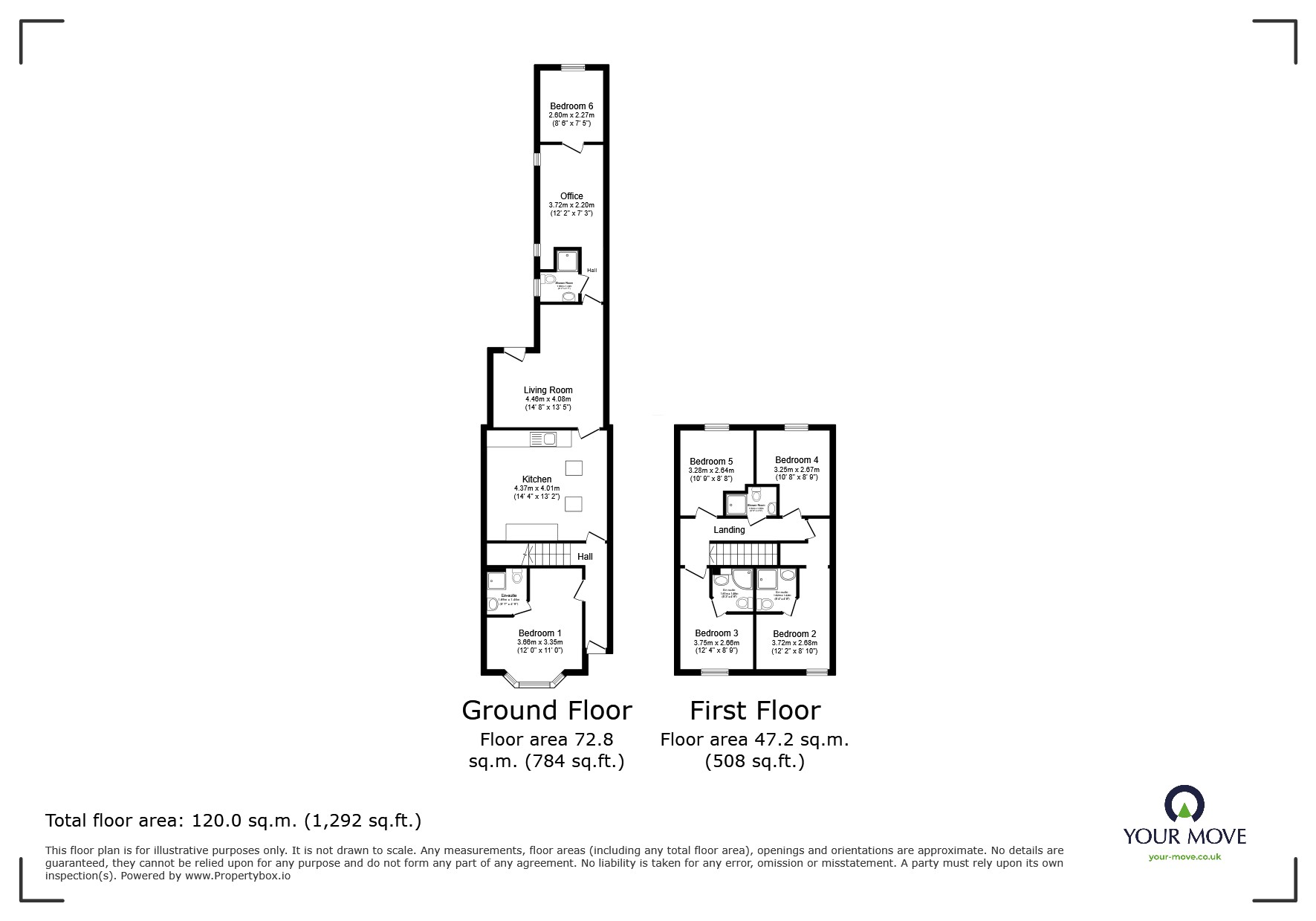 13, Albert Crescent, Lincolnshire floorplan