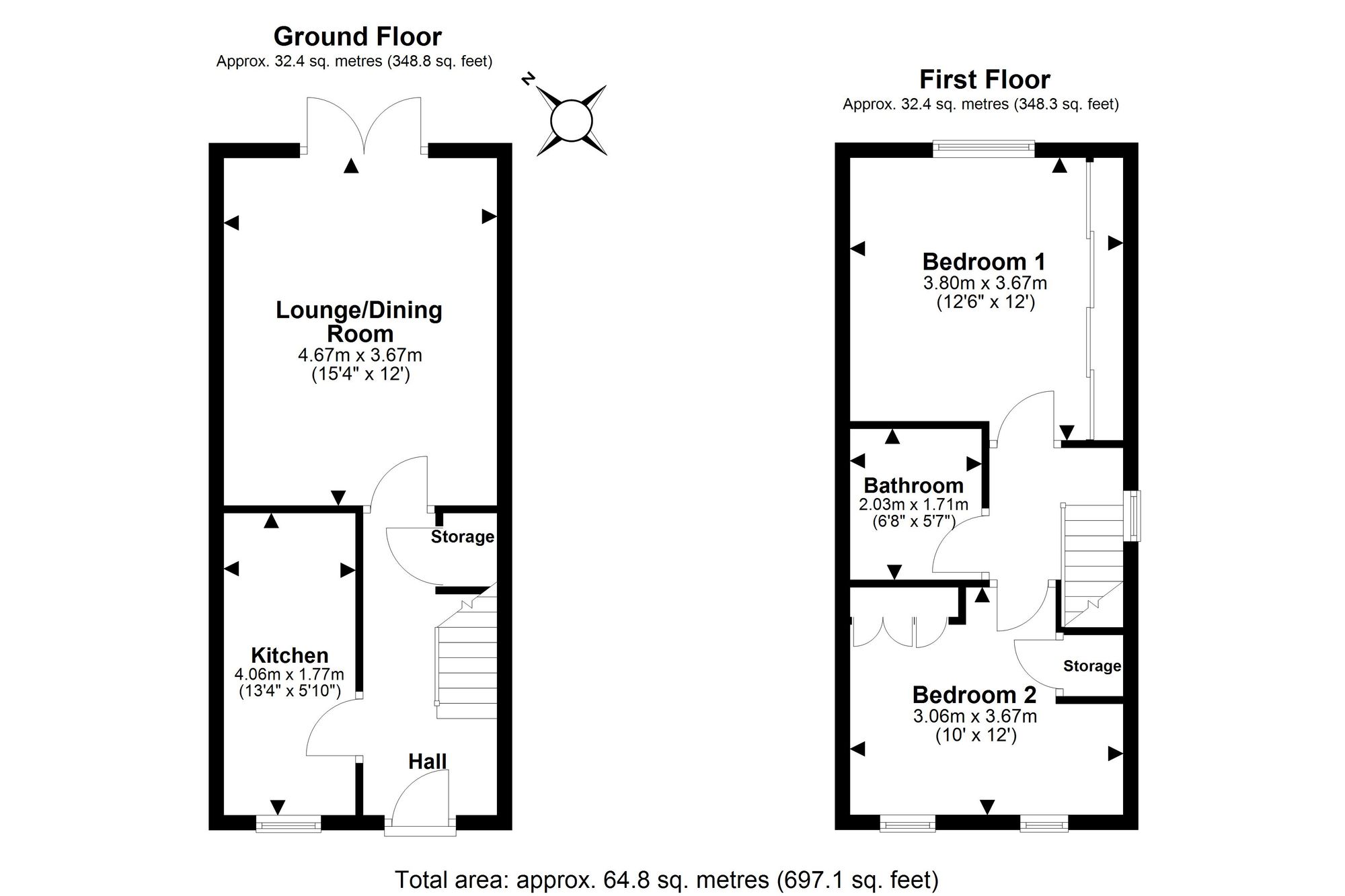 4a The Westage Hawthorne Road, Frodsham floorplan