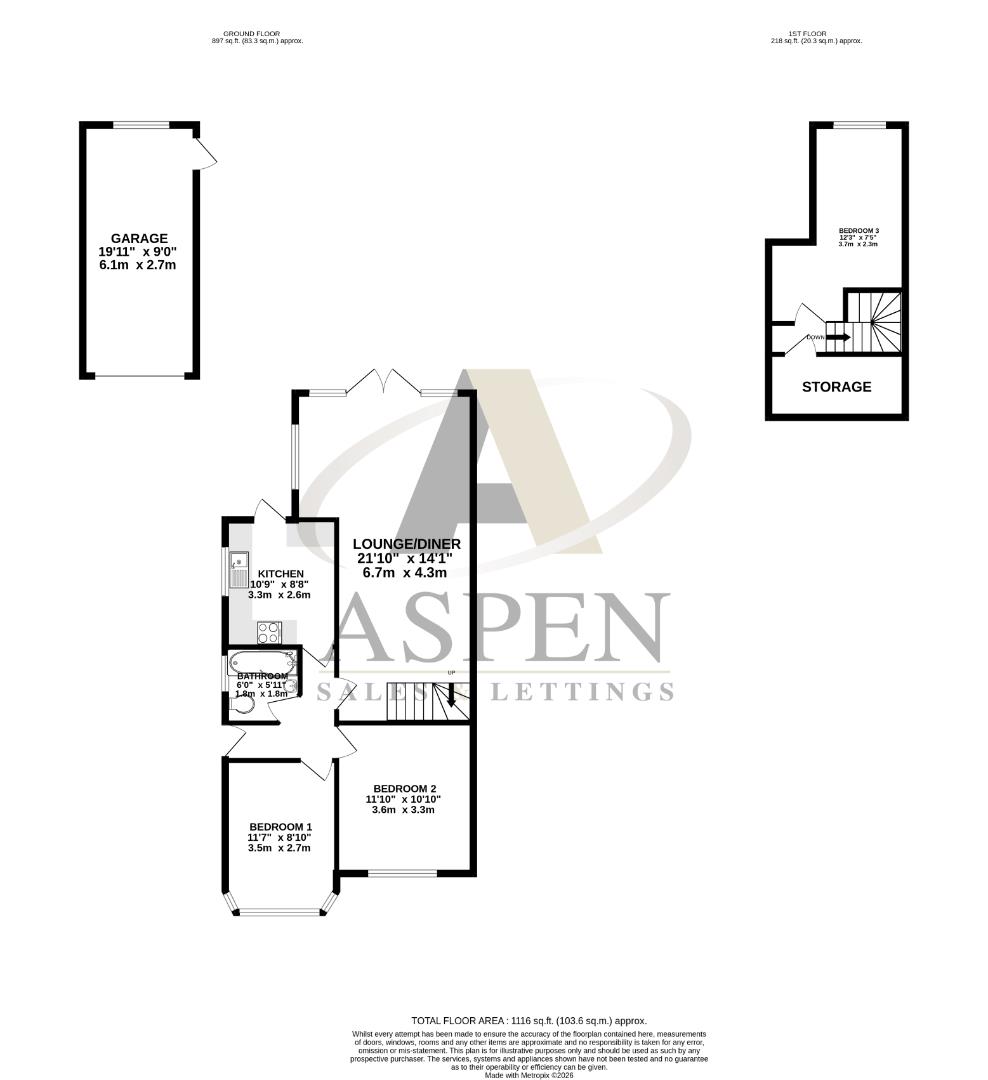 10, Burleigh Gardens, Ashford floorplan
