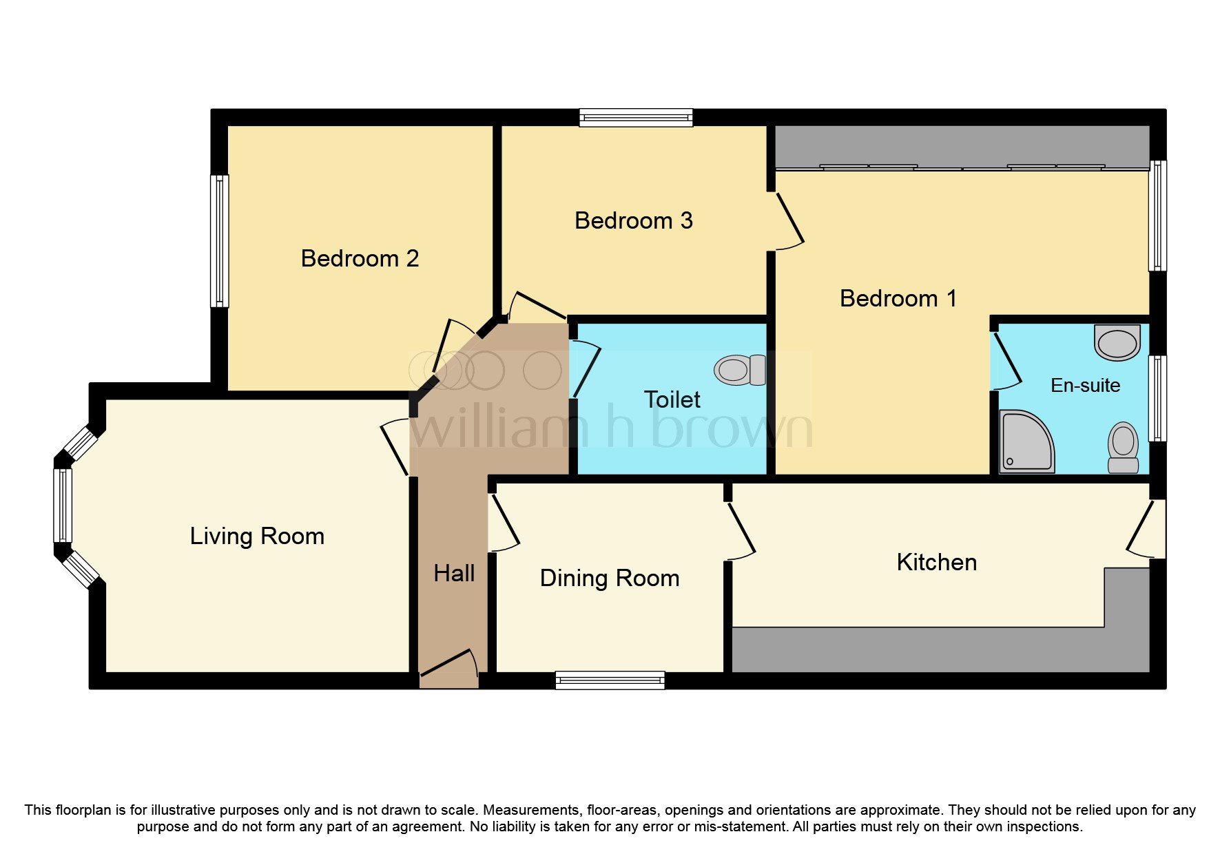The Pyghtle, Wellingborough NN8, 3 bedroom detached bungalow for sale