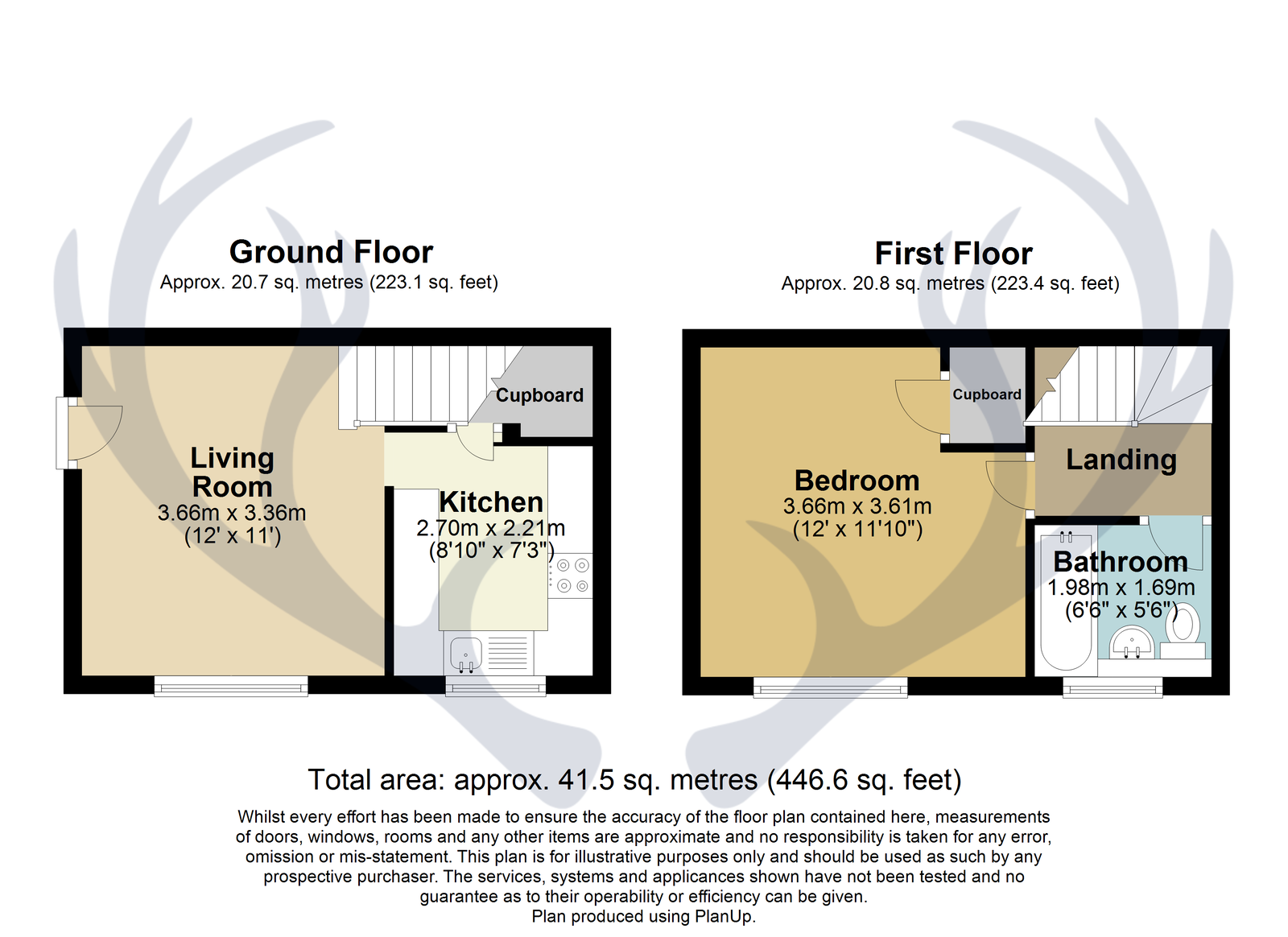 2, Roman Close, Deal floorplan