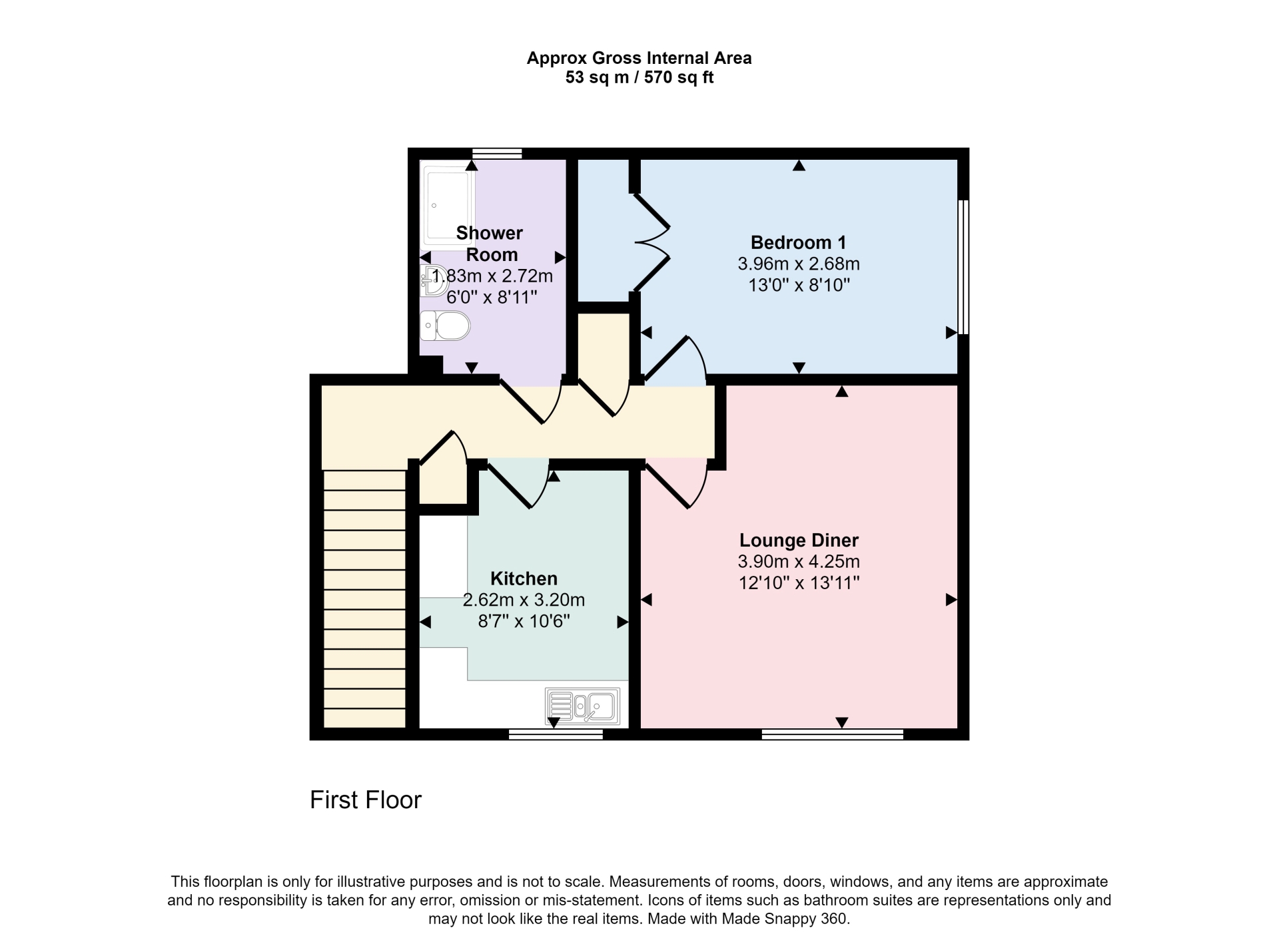 Sutton Court, Skegness floorplan