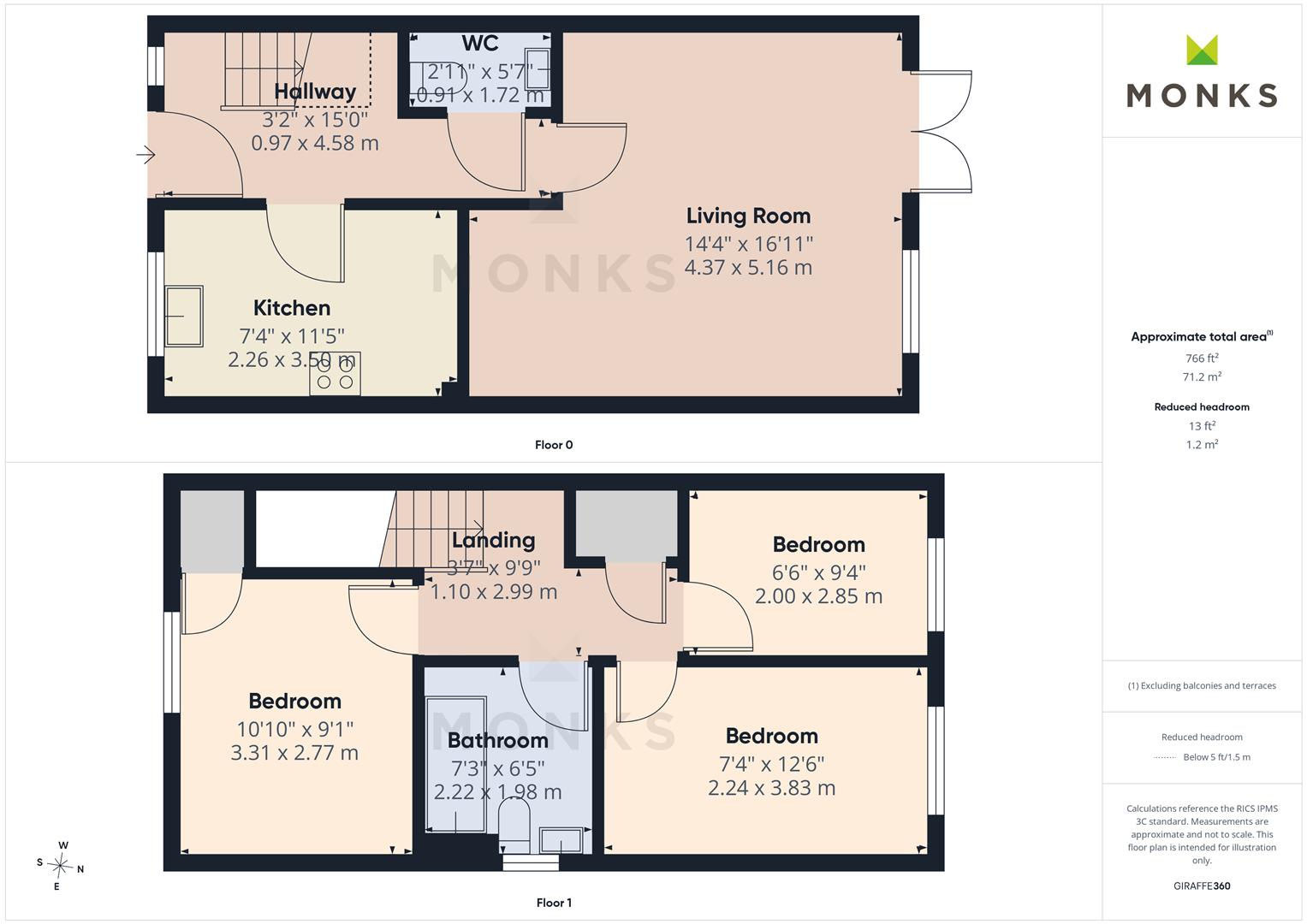 5, Column House Gardens, Preston Street, Shrewsbury floorplan