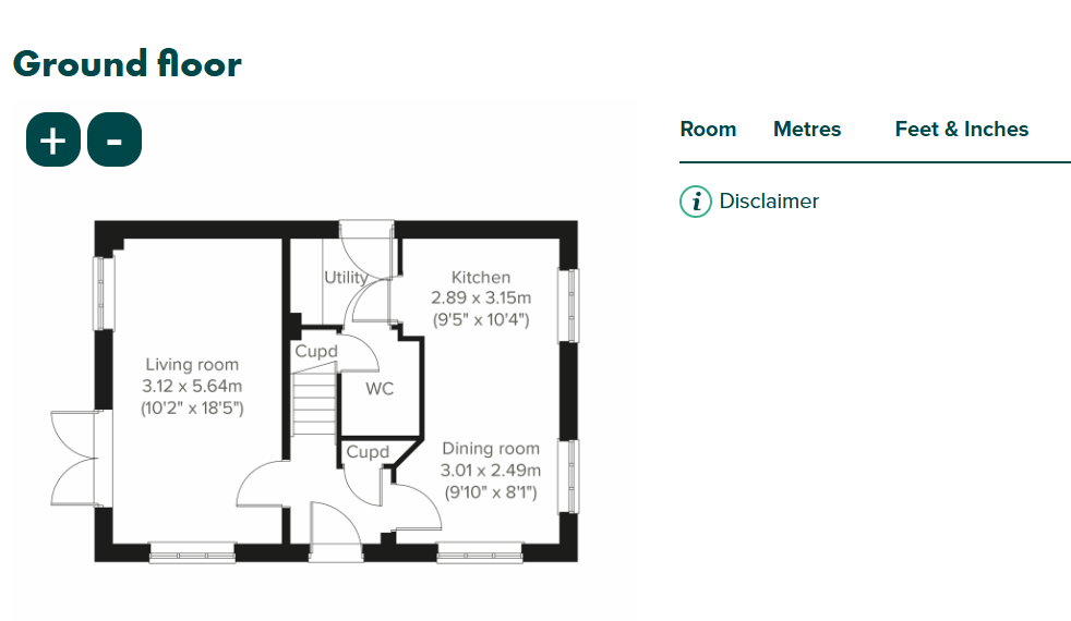 Plot 396 Ashworth Place, Exeter floorplan