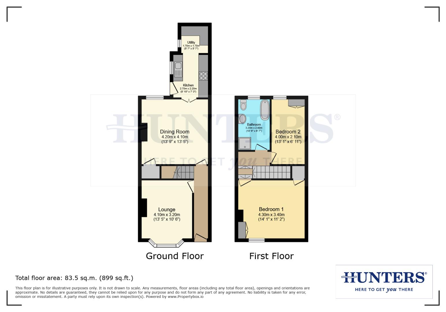 Lower Oxford Street, Castleford floorplan