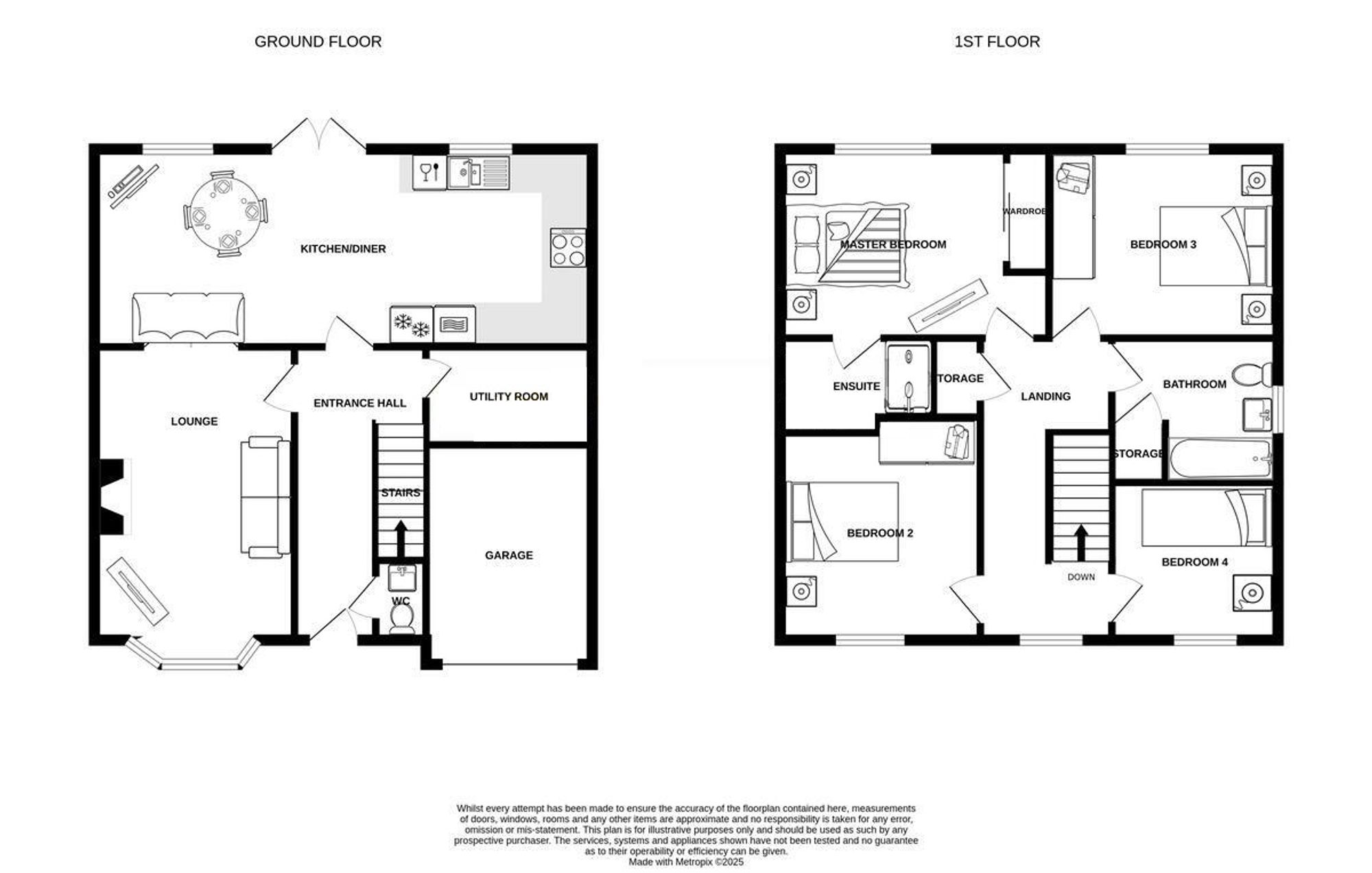 44 Lee Place, Sandbach floorplan
