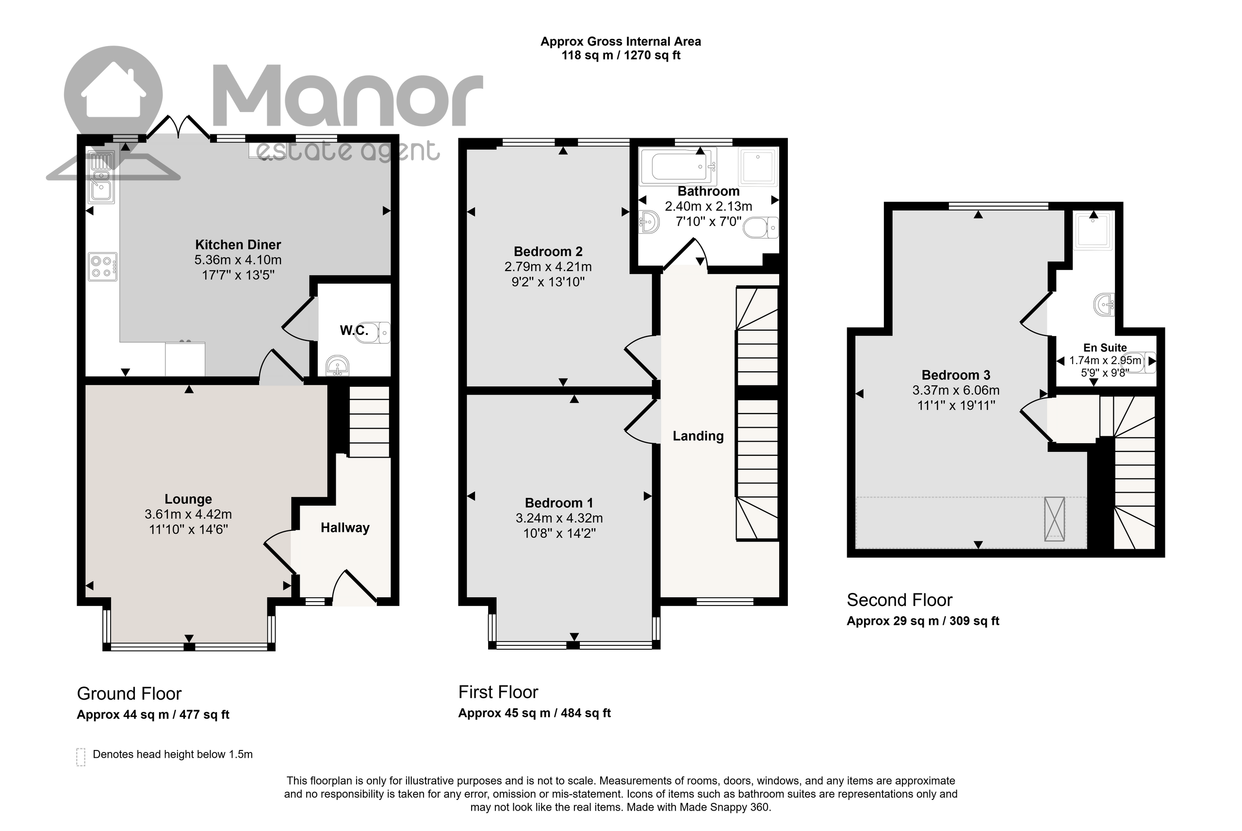10A, London floorplan